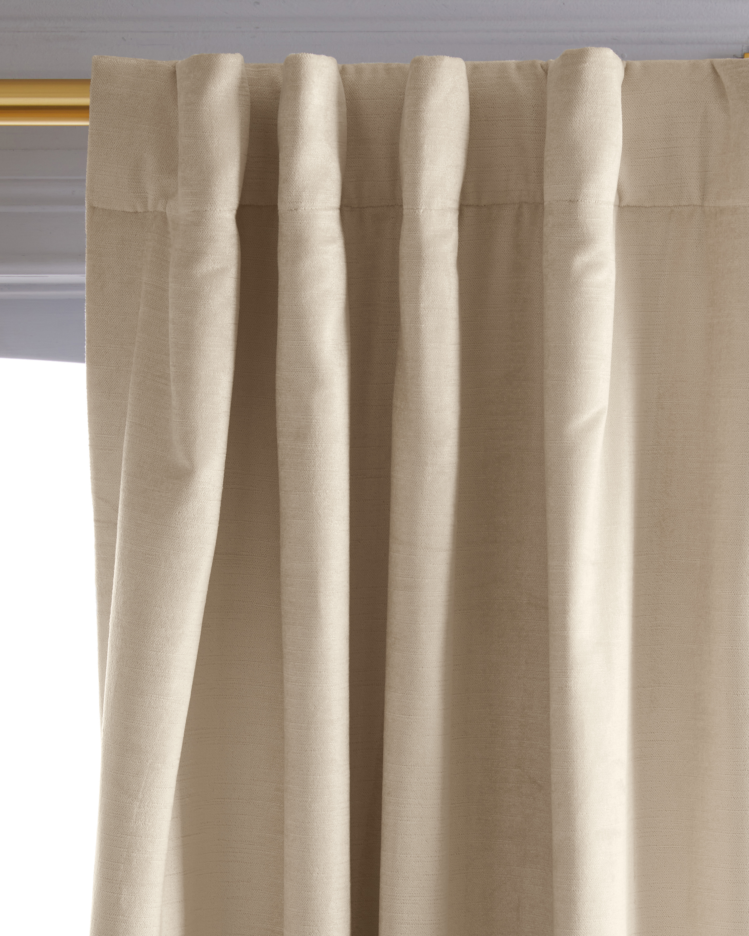Luster Velvet Room Darkening Curtain - thumbnail 2