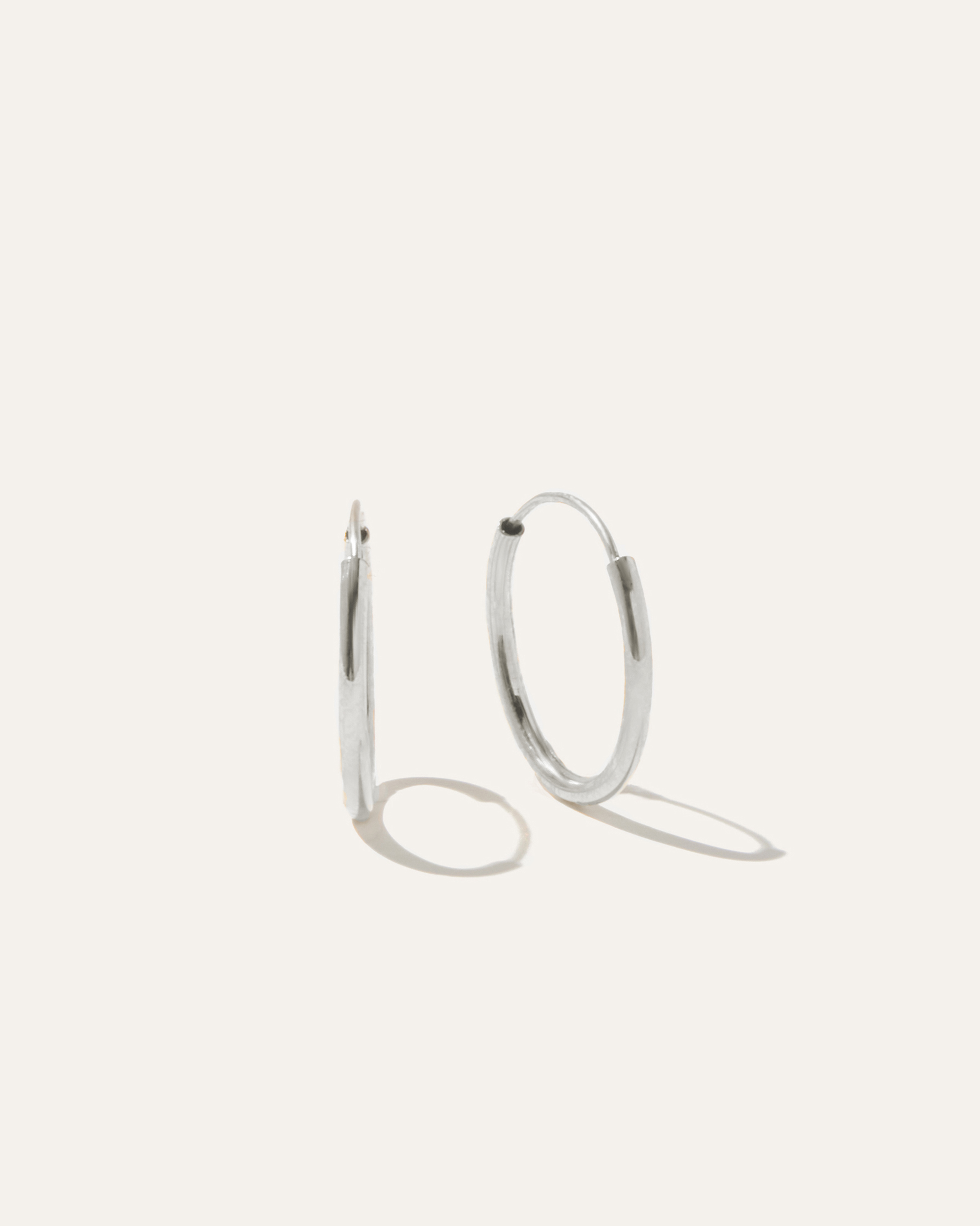 14K Gold Everyday Hoops