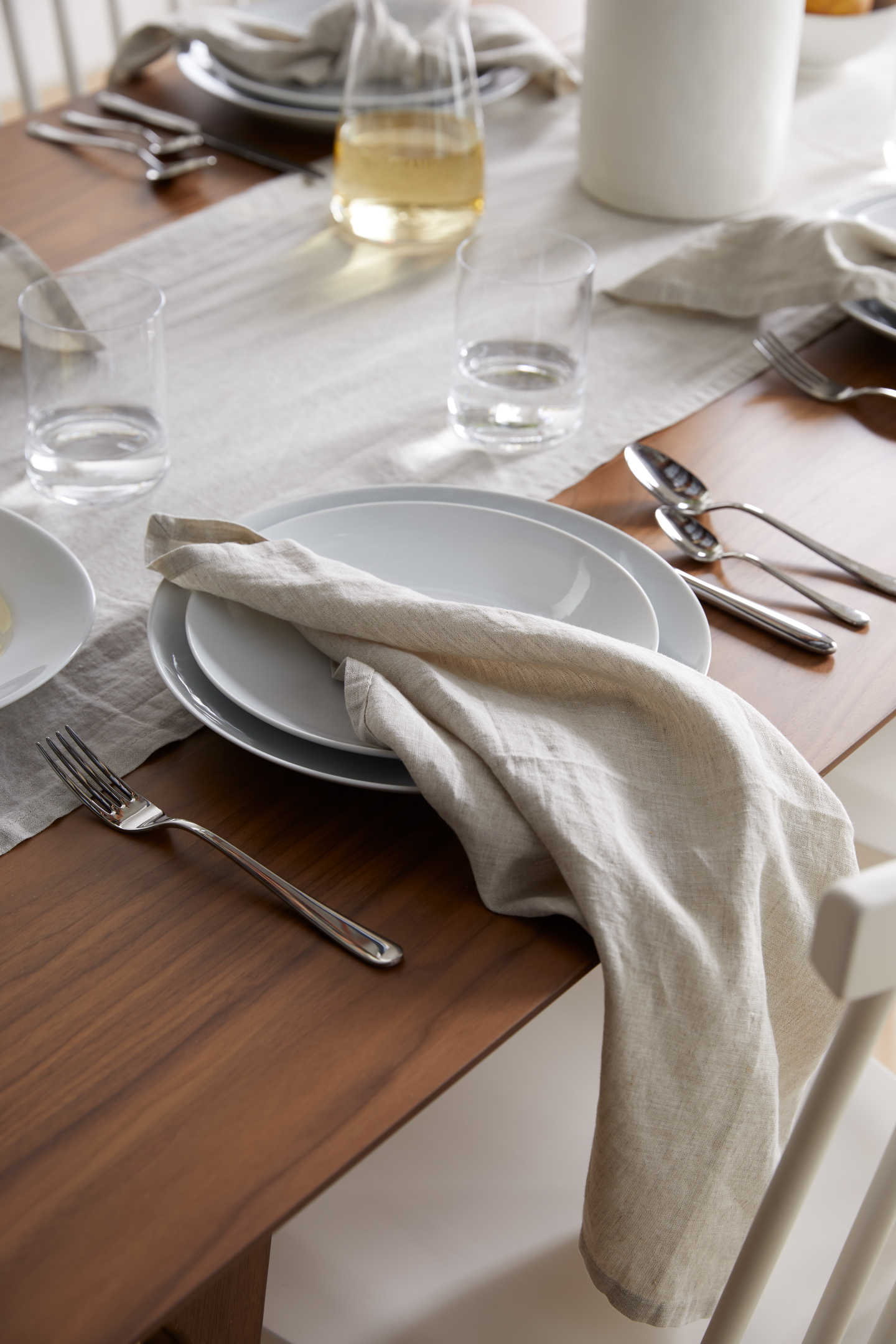 European Linen Napkins - Flax