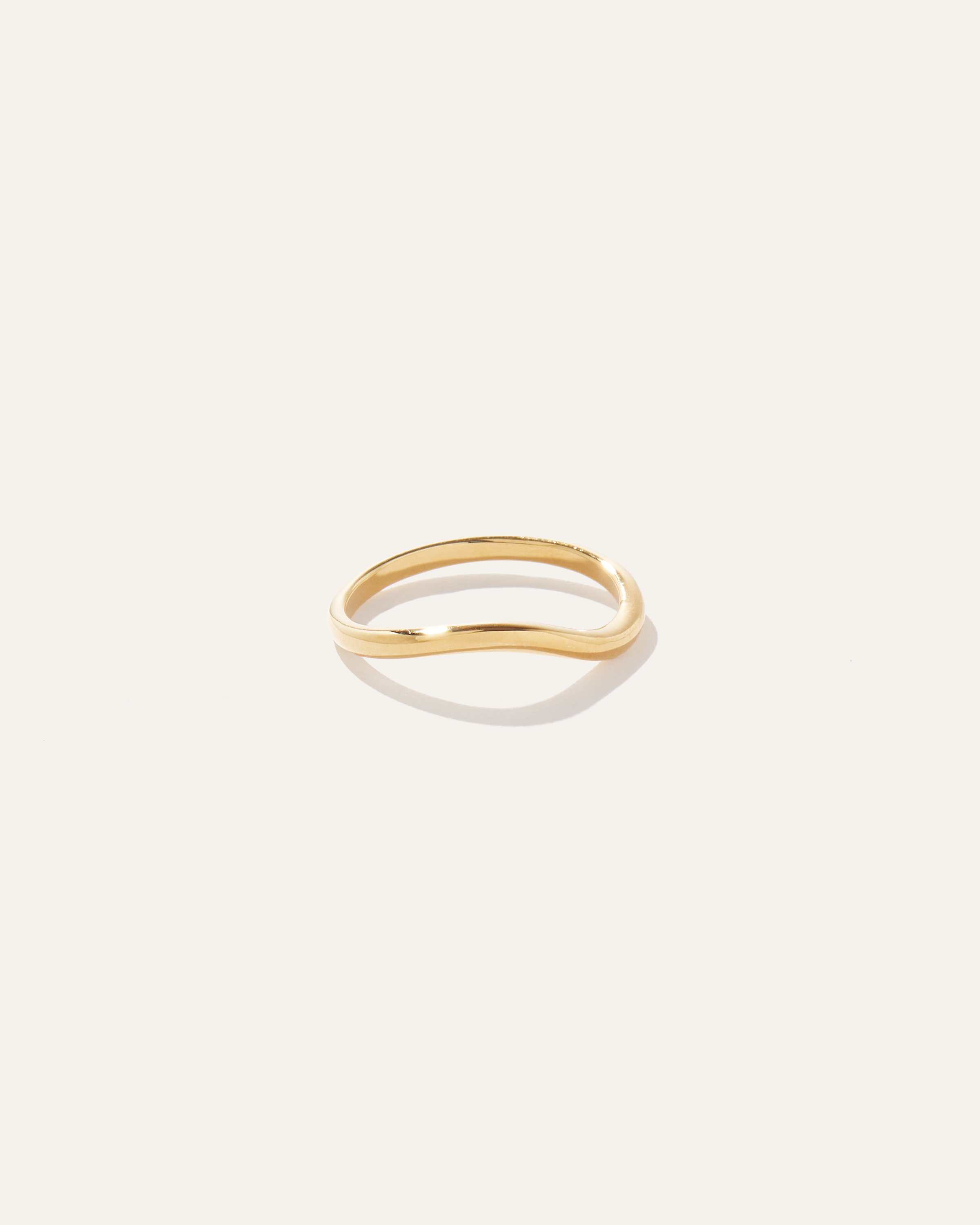 Quince Women's Bold Wave Ring In Gold Vermeil