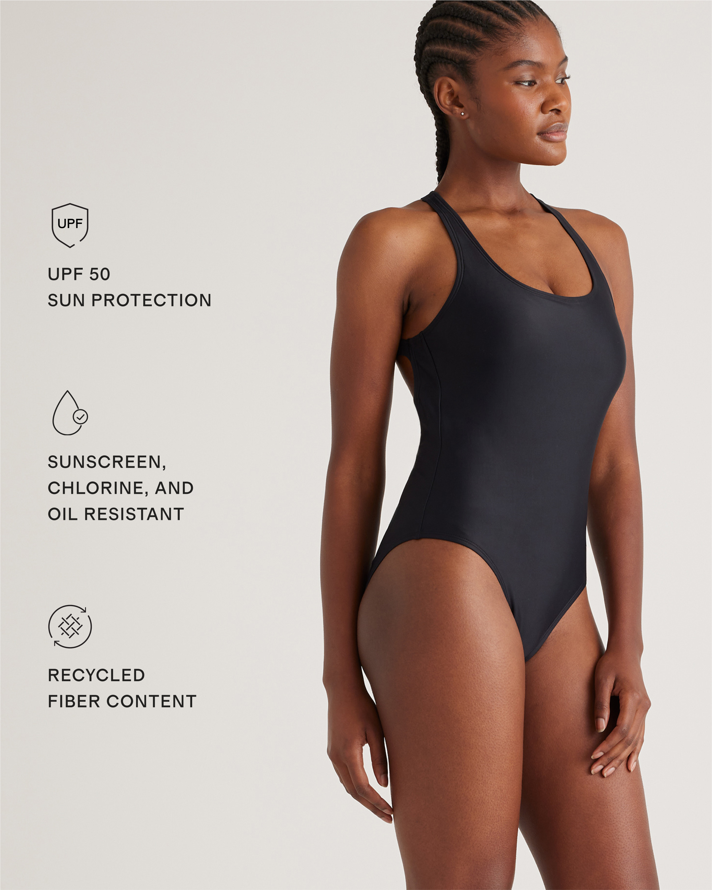 ■BARREL■ Women's Essential X-Back Swimsuit Black B3SWSWS00 B2prity Womens One Piece Swimsuit Retro Square Neck Tummy