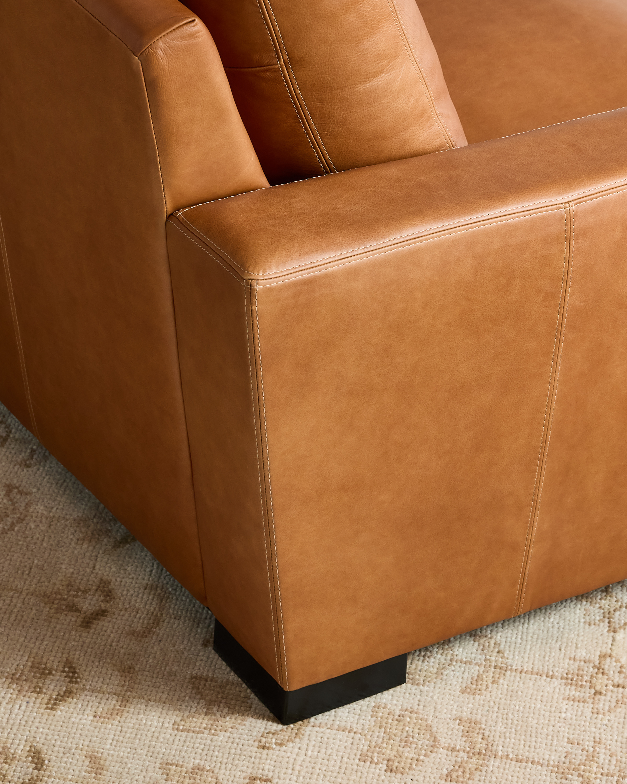 Stillman Leather Accent Chair - thumbnail 8