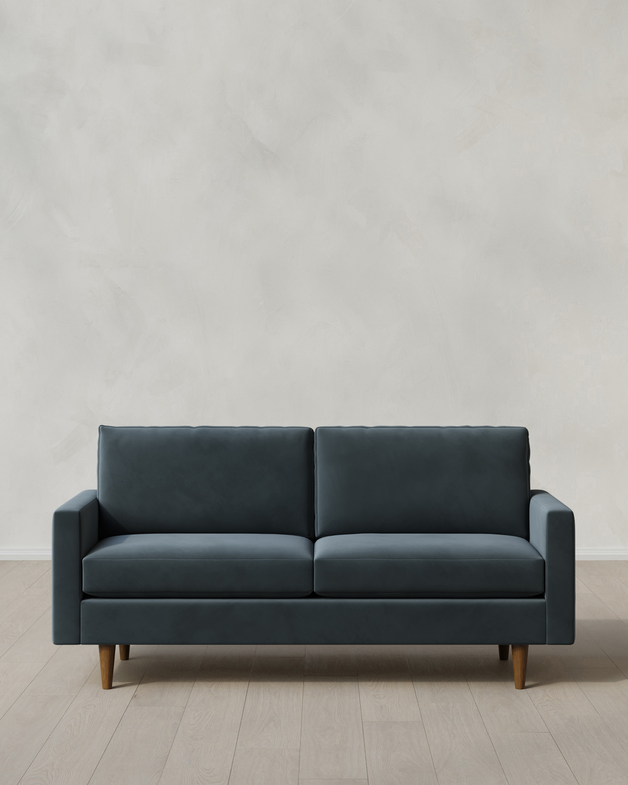 Atlas Midcentury Sofa in Performance Velvet