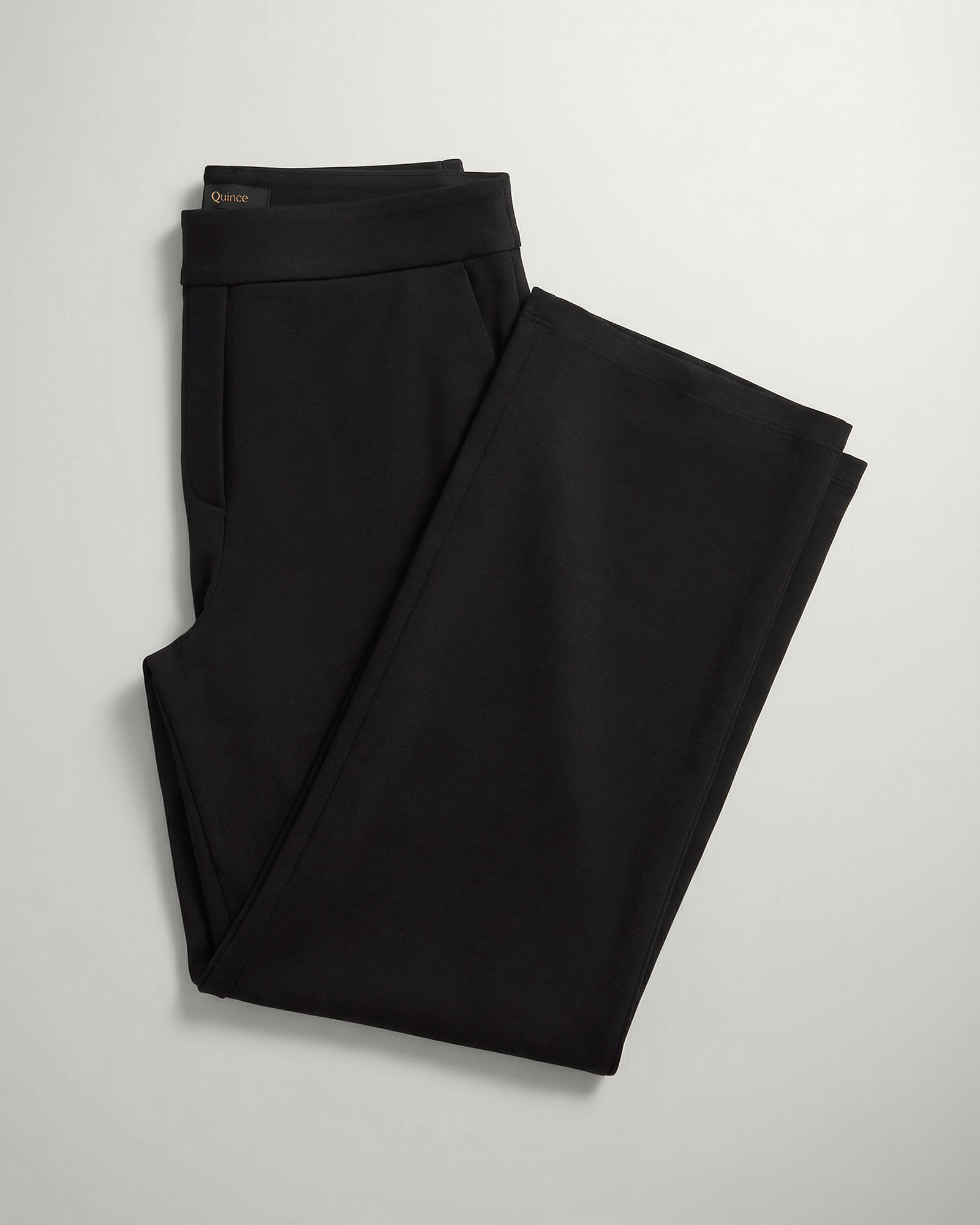 Ultra-Stretch Ponte Wide Leg Pants