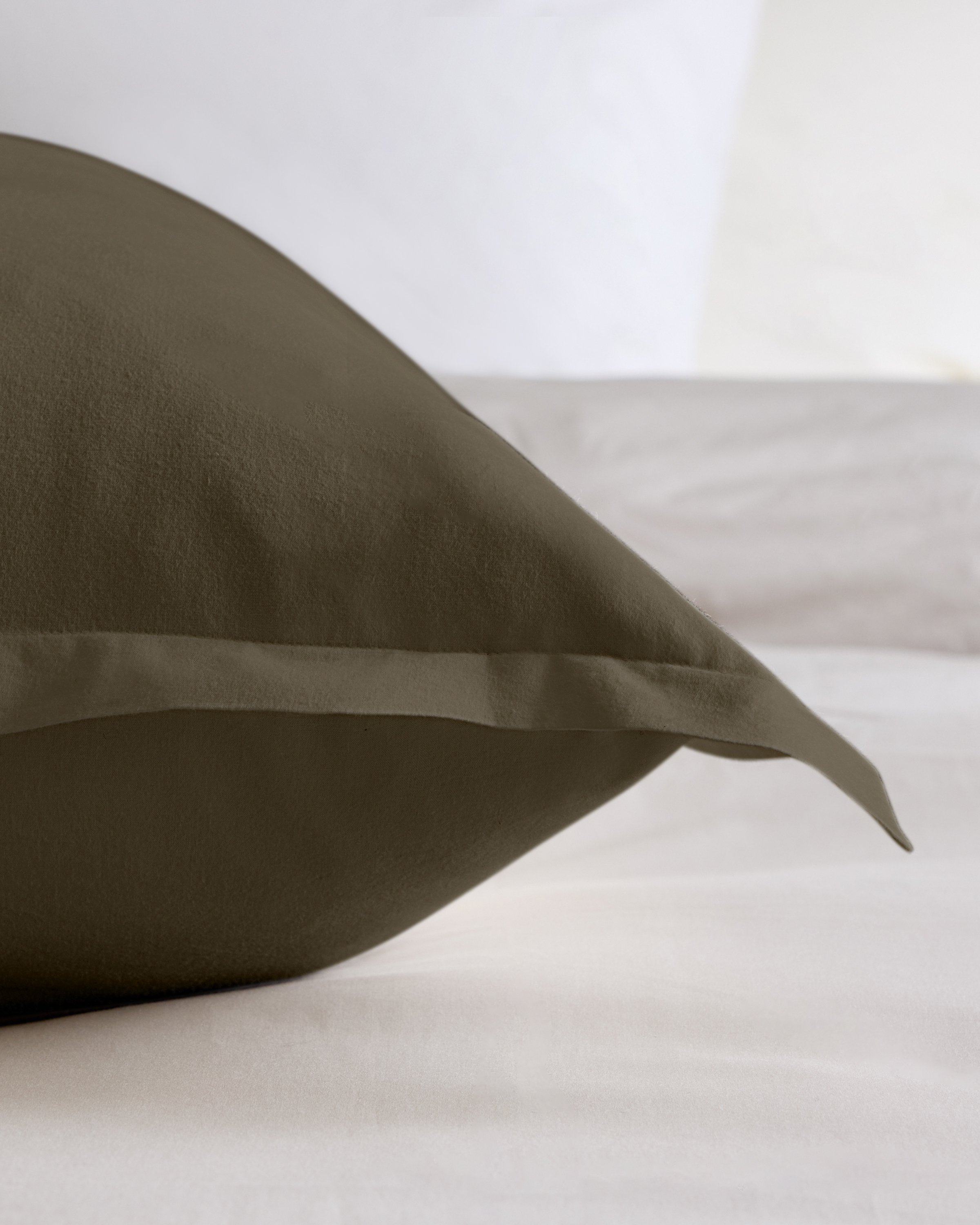 Organic Brushed Cotton Euro Sham - thumbnail 3