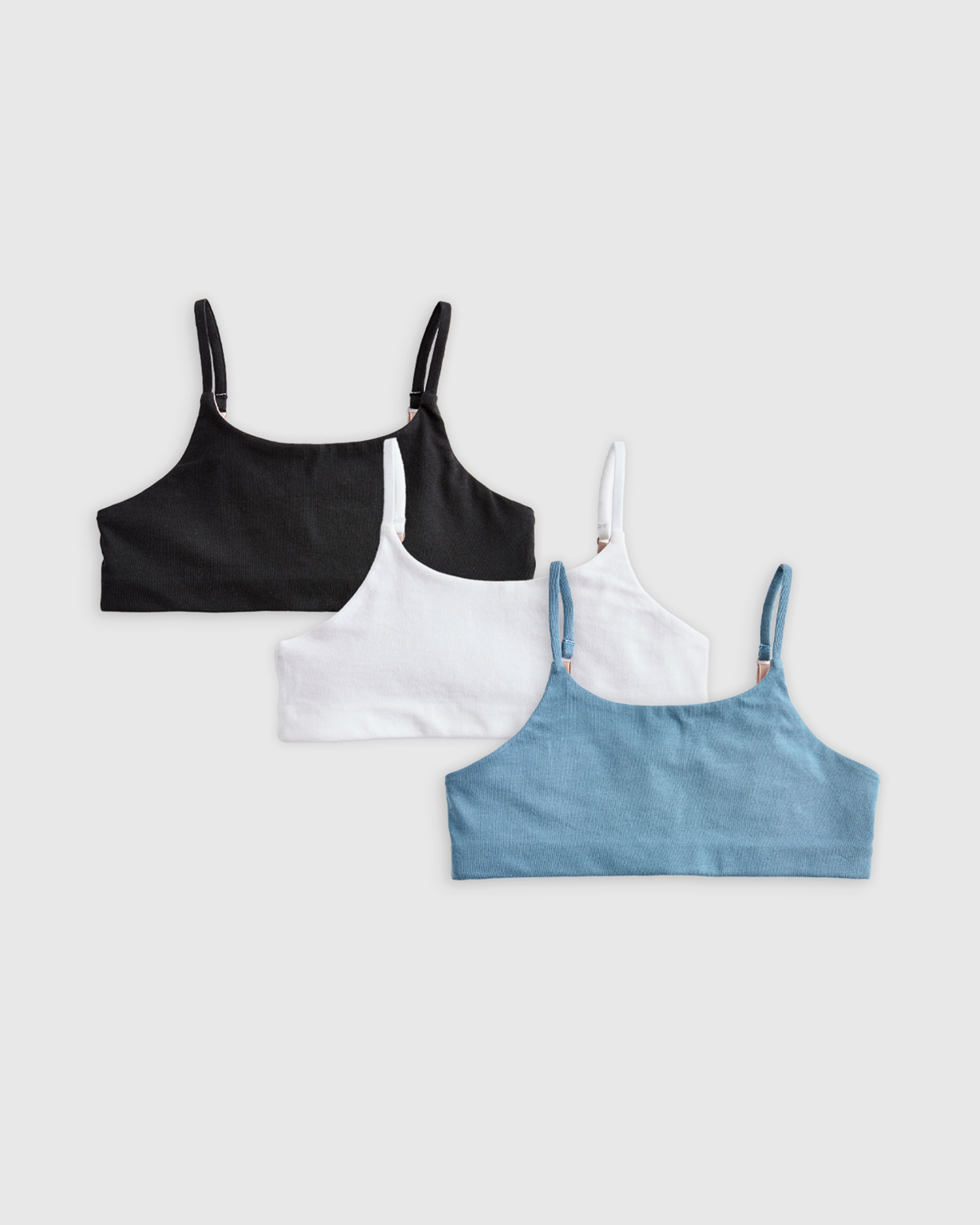 Organic Reversible Adjustable Bra (3-Pack)