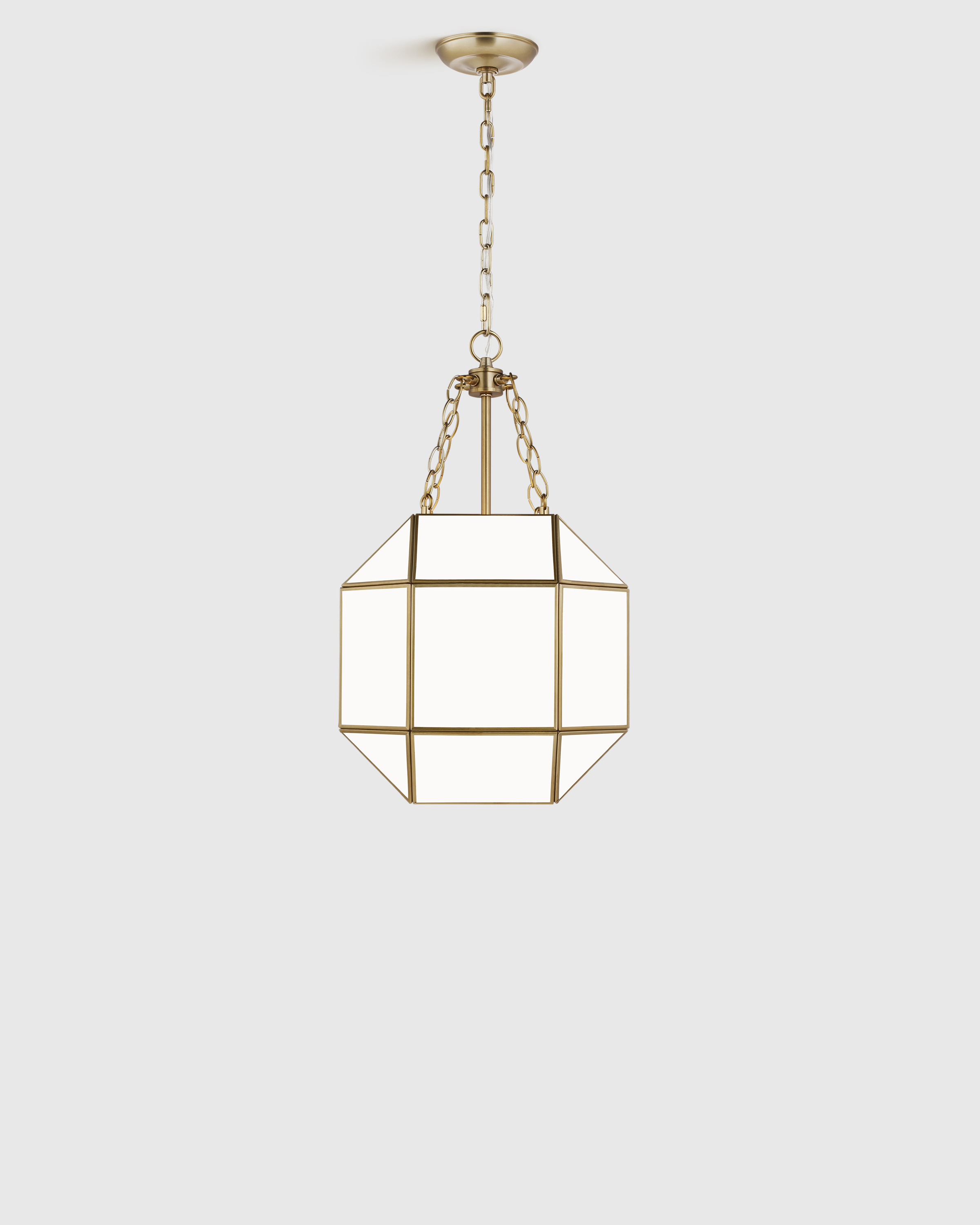 Geometric Steel Lantern Light
