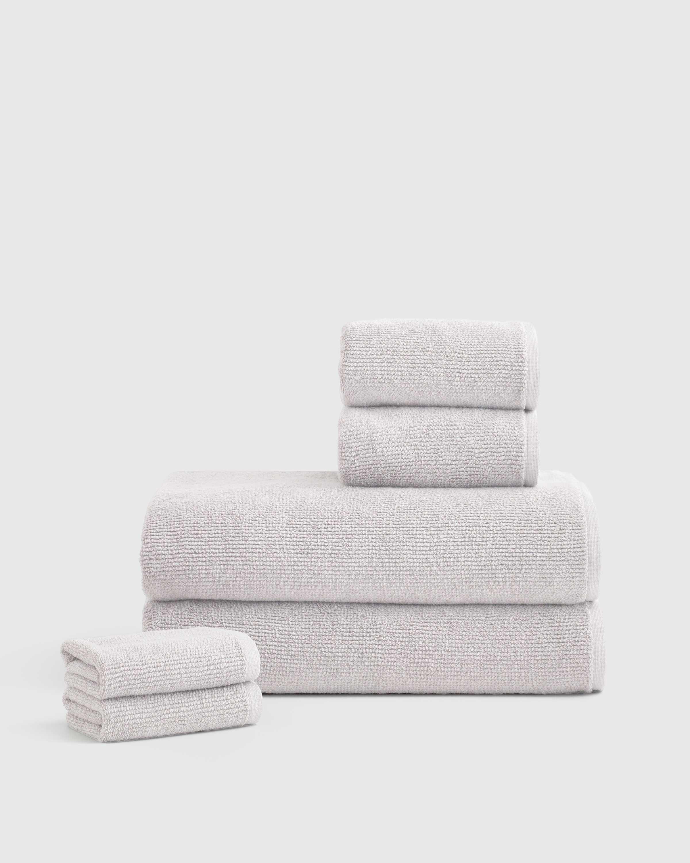 Turkish Ribbed Quick Dry Bath Sheet Bundle