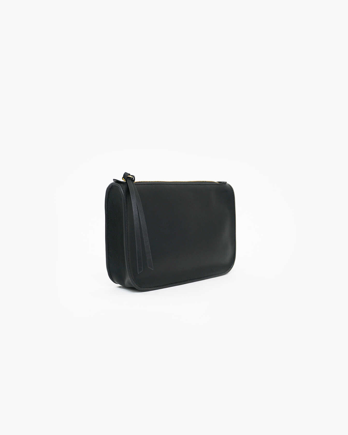 100% Italian Nappa Leather Belt Bag - Black - 5 - Thumbnail