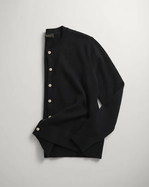 Mongolian Cashmere Cardigan Sweater