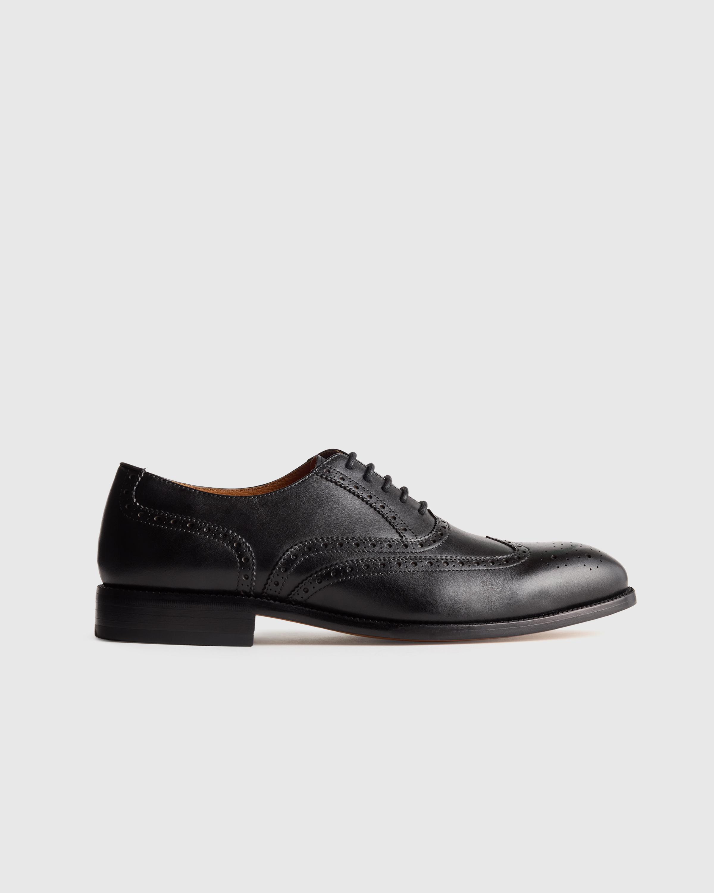 Italian Leather Wingtip Oxford