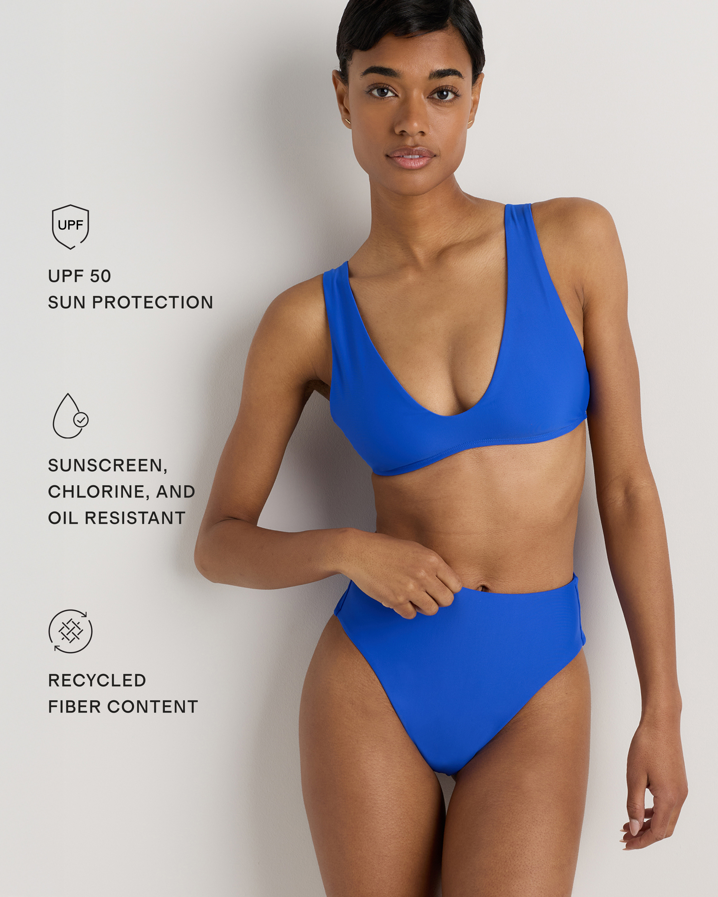 Bikinis for Women - Bandeau, Triangle & Ribbed Sets