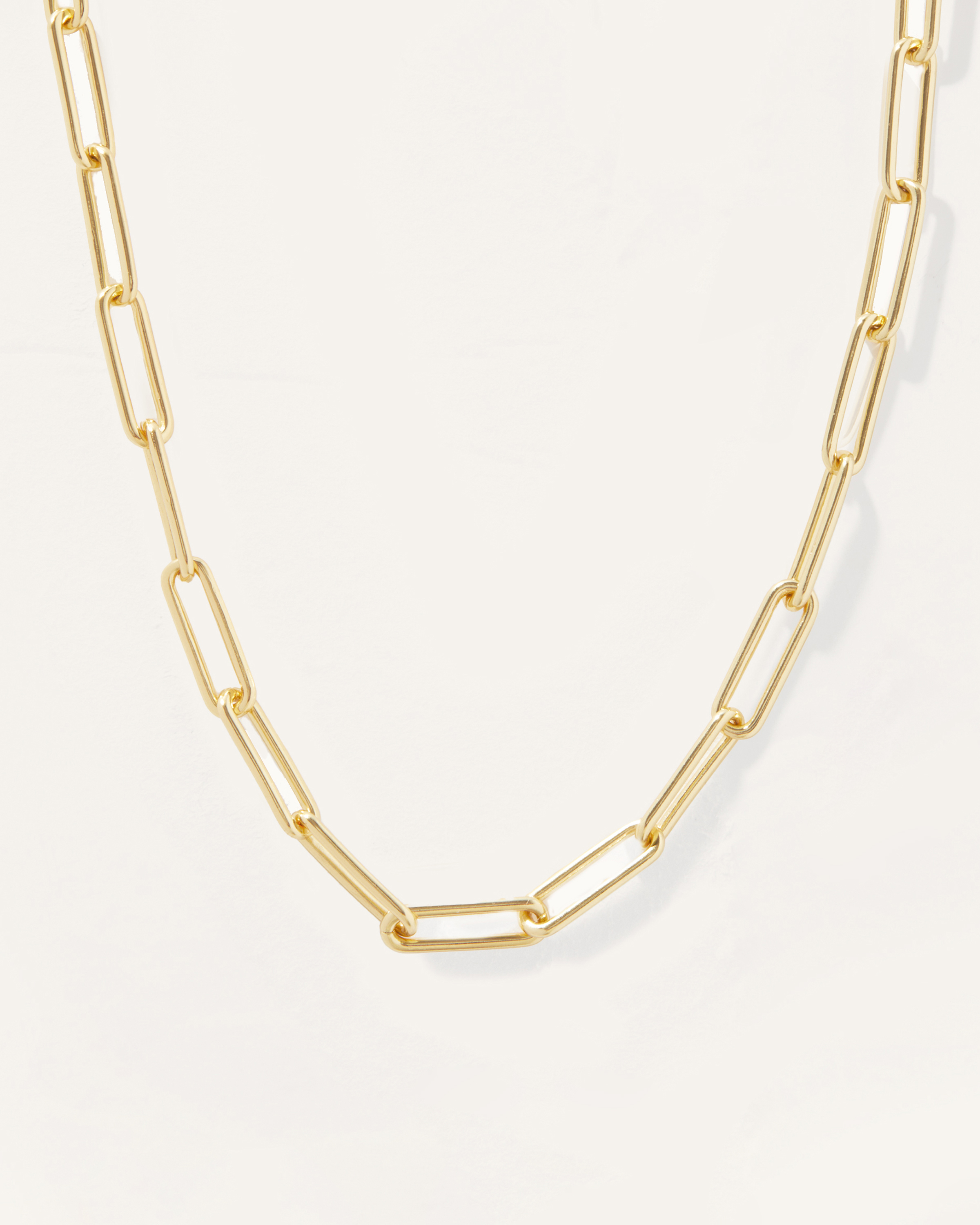 Bold Paperclip Chain Necklace