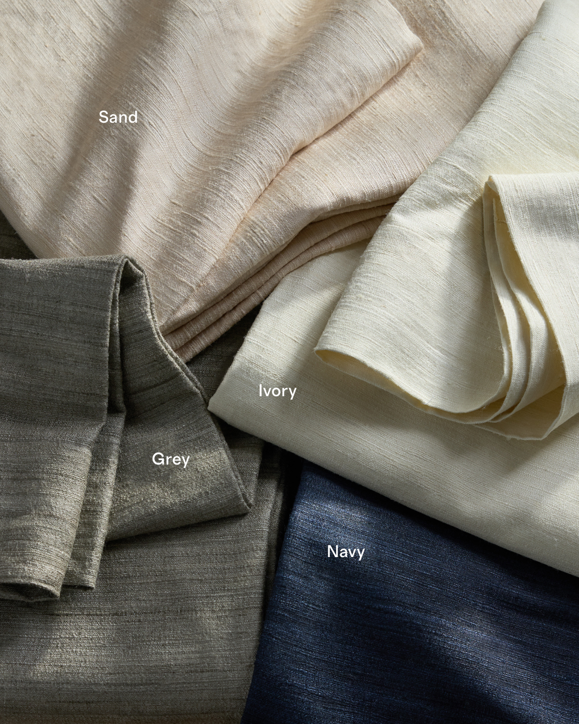 Raw Silk Room Darkening Curtain - thumbnail 4