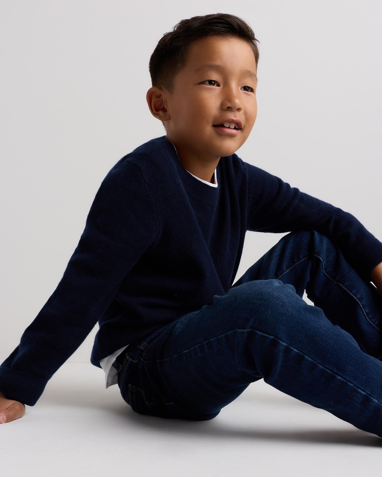 パンツ YANUKxanuans BOYS STRAIGHT DENIM Boys Stretch Straight Jeans - Kid