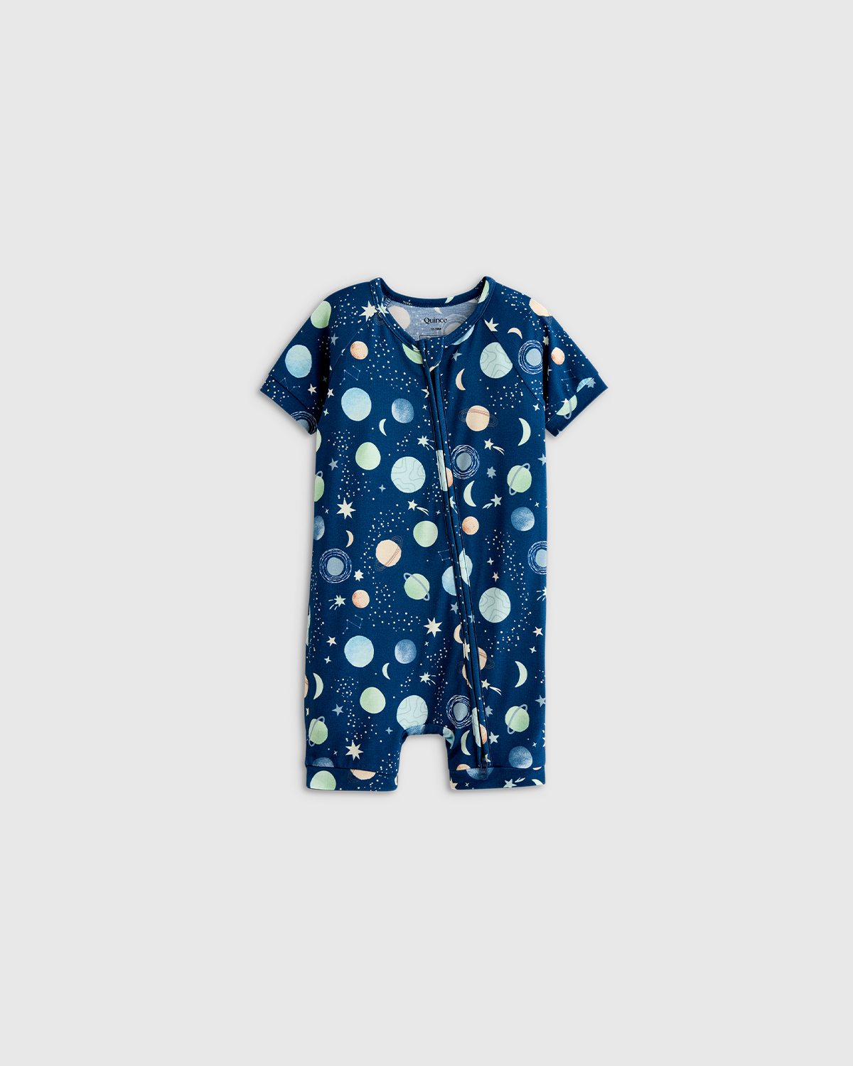 Bamboo Shortie Onesie Pajama Baby Kids Sleepwear