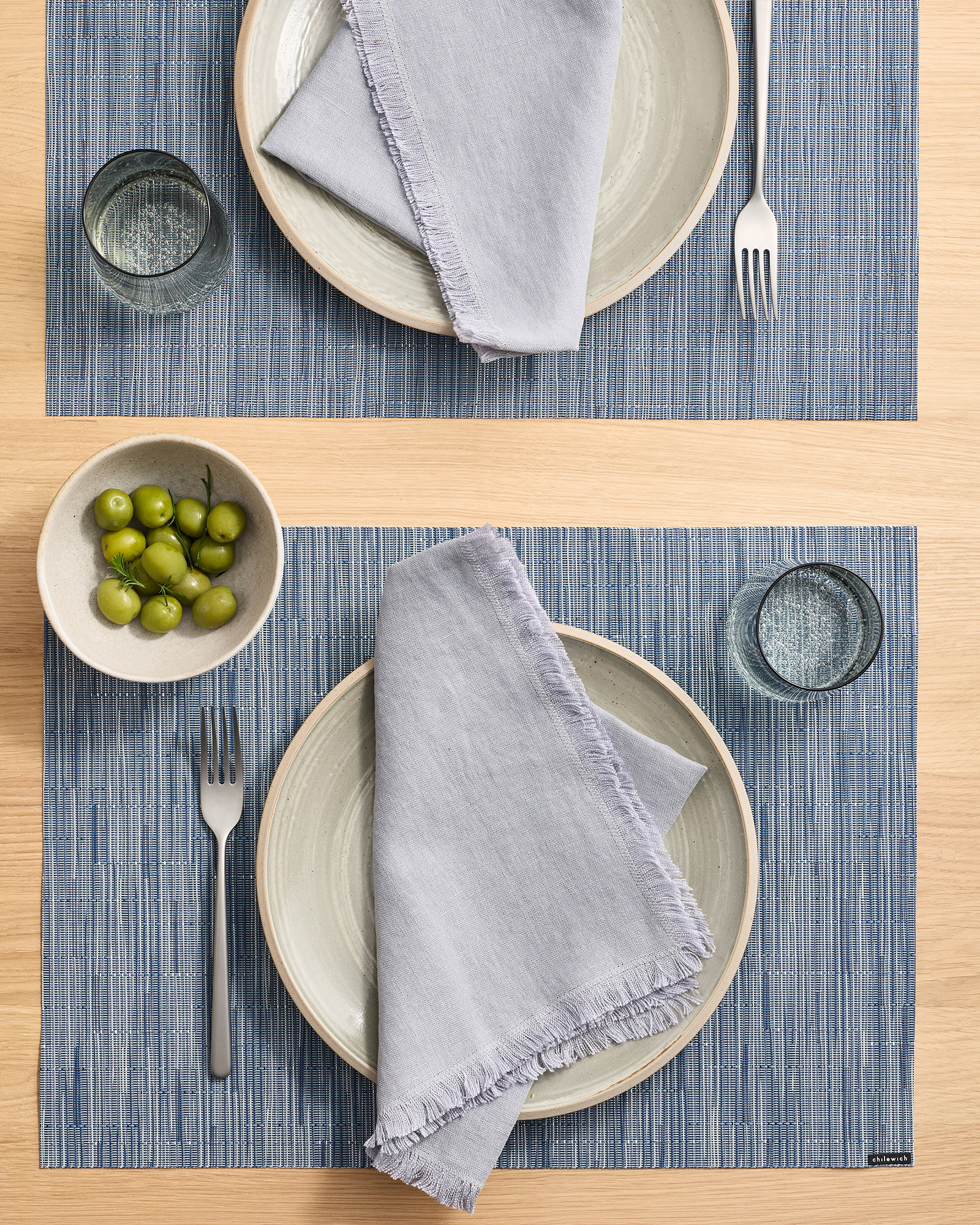 Chilewich Easy-Care Bamboo Rectangular Placemats, Set of 4 - thumbnail 7