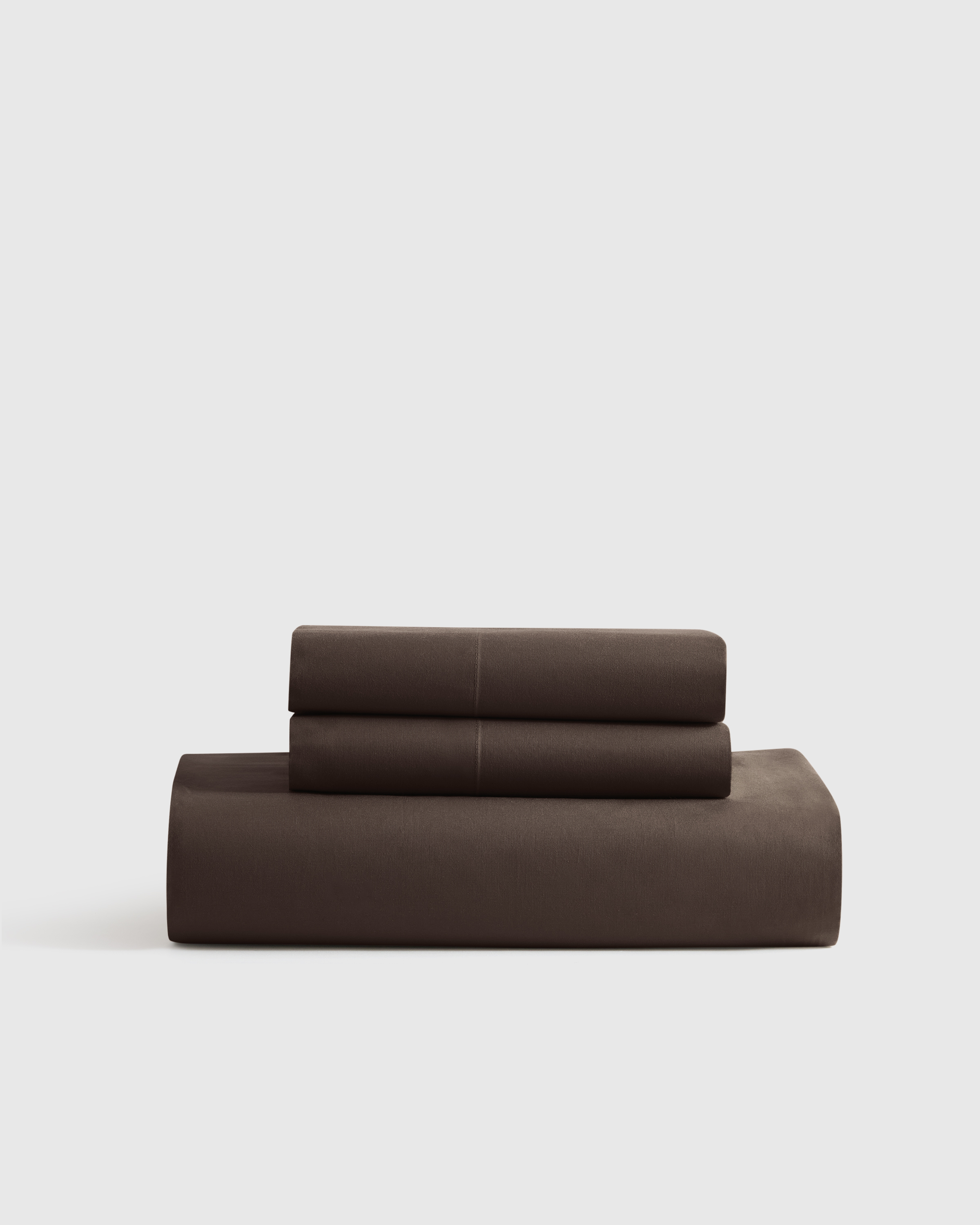 Classic Organic Percale Fitted Sheet Set in Mist