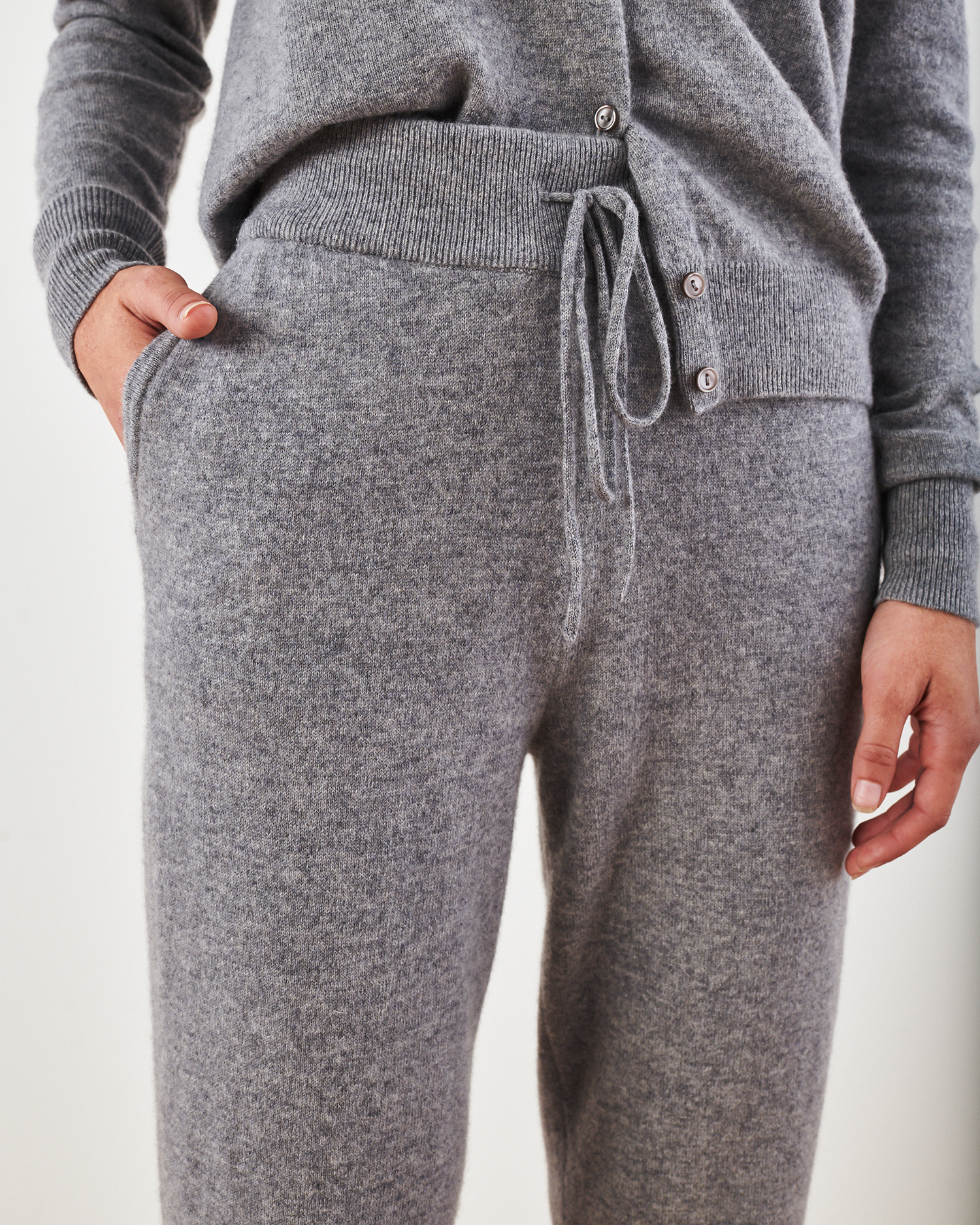 Petite cashmere joggers on sale