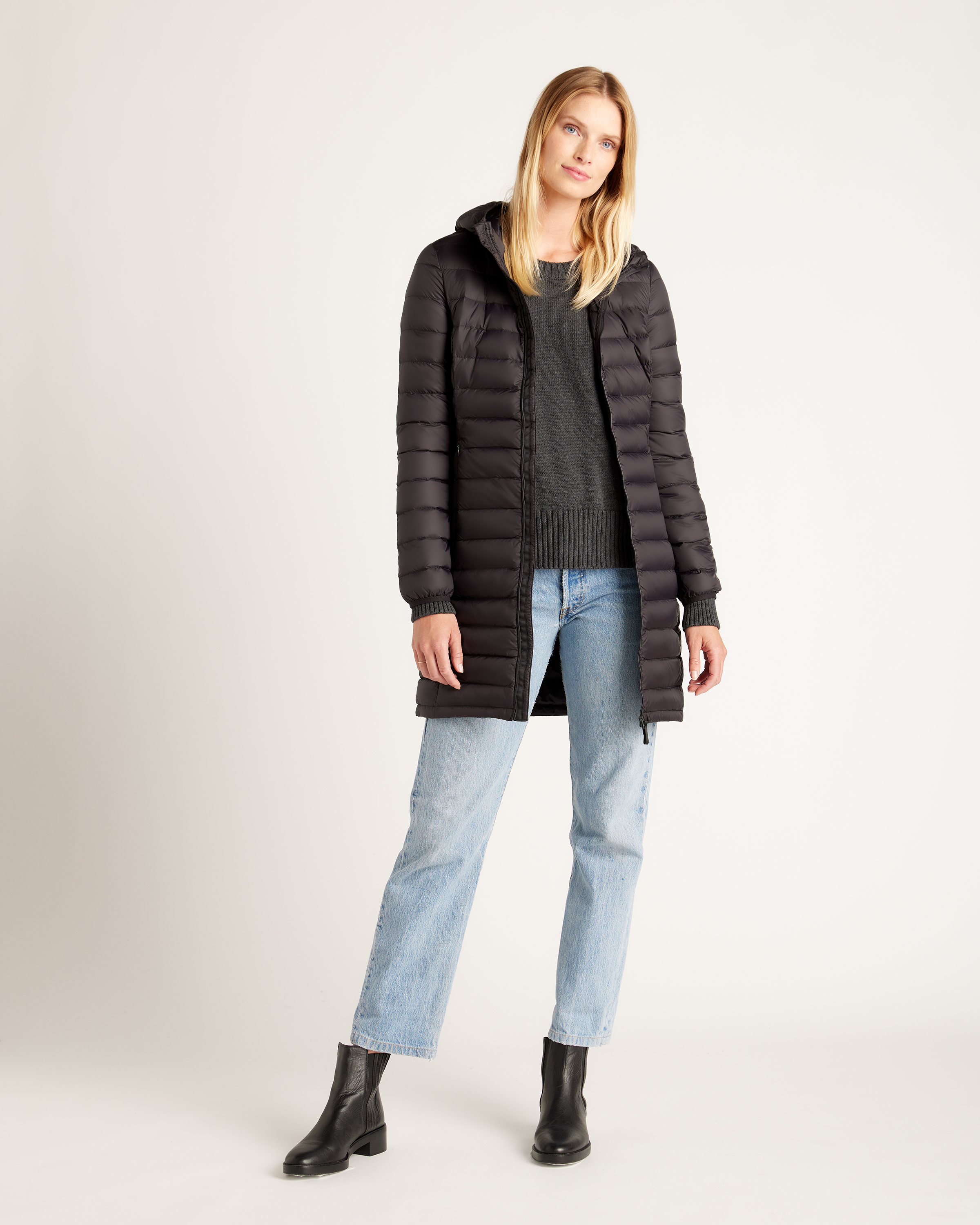 Quince Down Jackets - Women's Winter Coats, Nylon In Brown