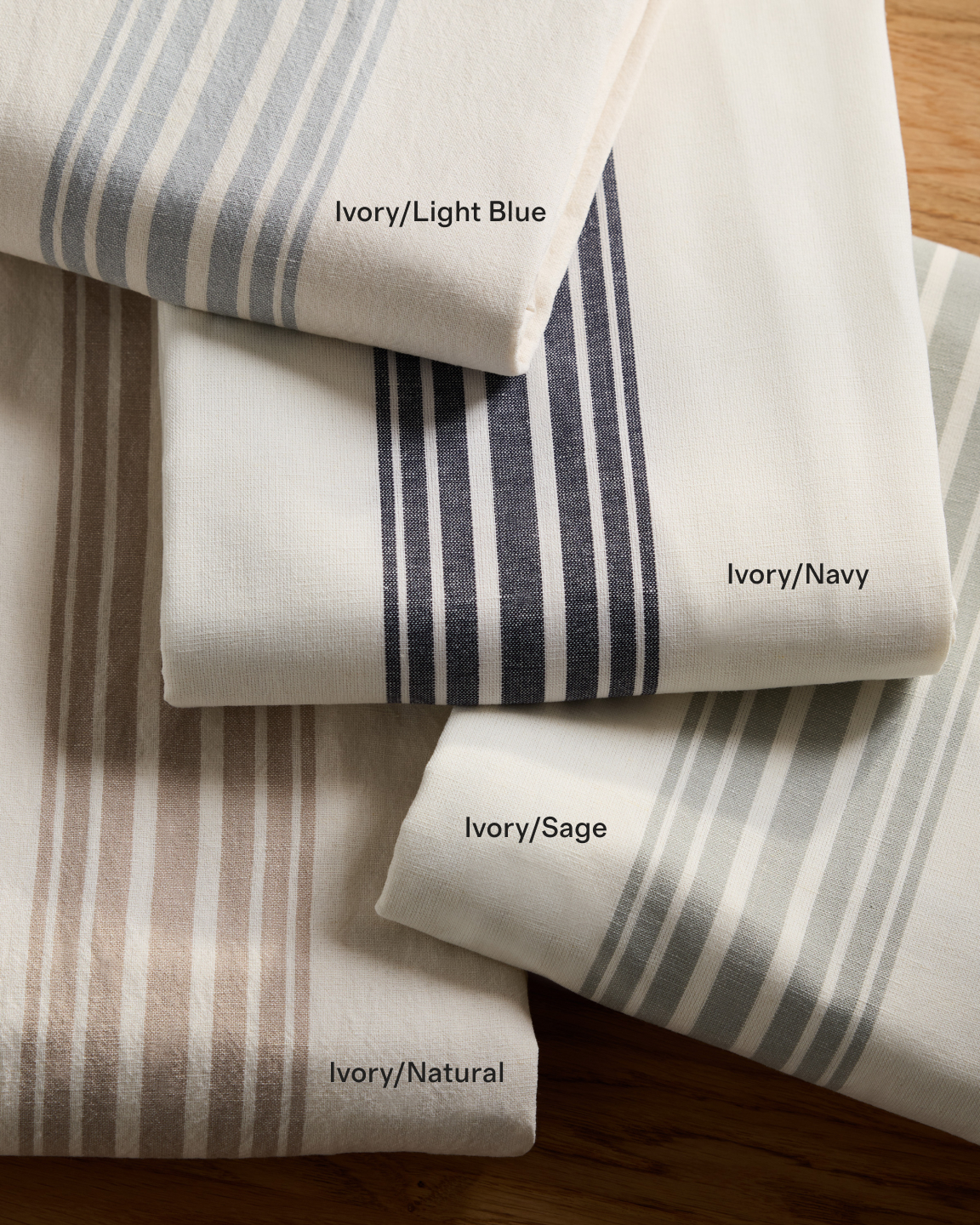 Coastal Stripe Linen/Cotton Blackout Curtain - thumbnail 5