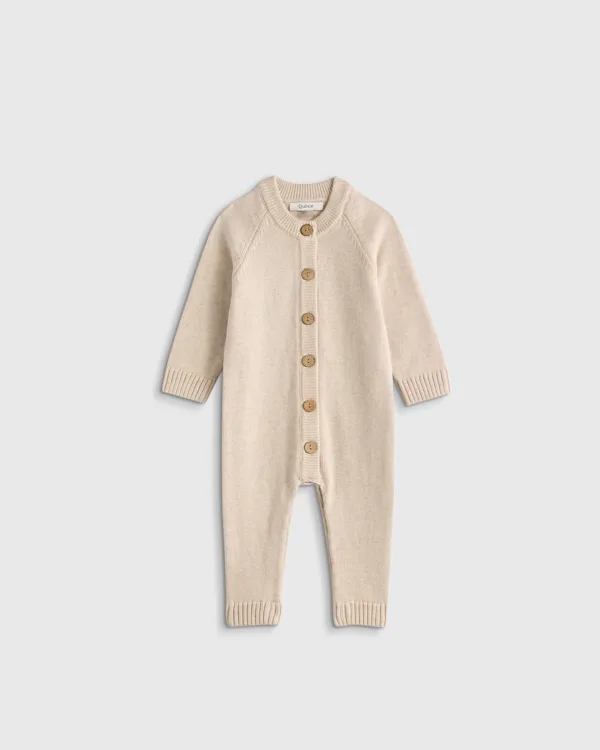 100% Organic Cotton Sweater Romper