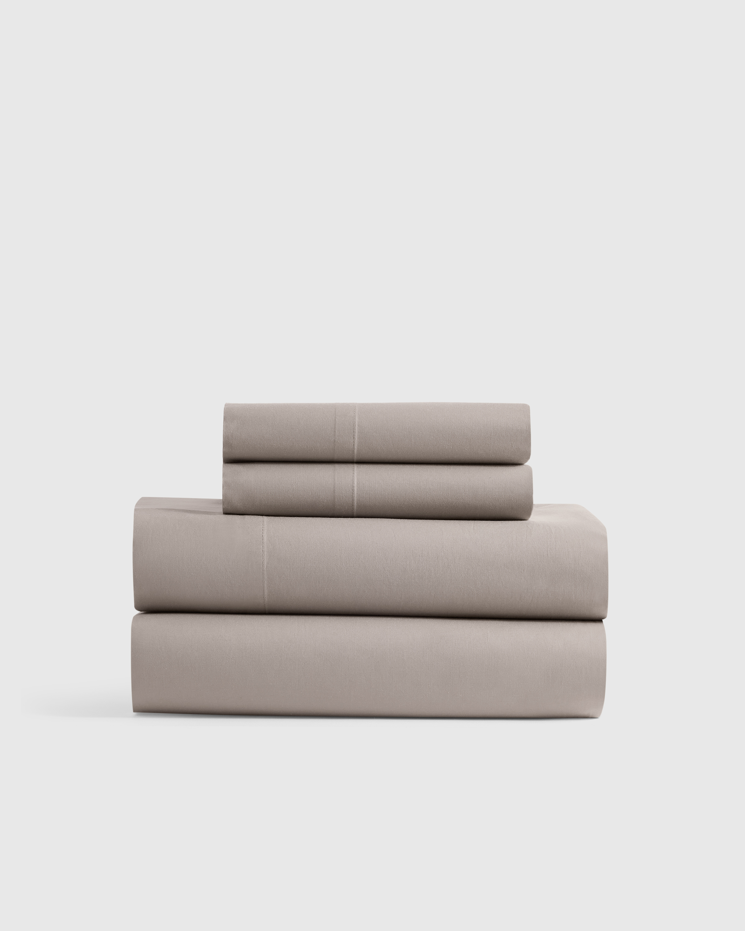 Classic Organic Percale Sheet Set in Toffee