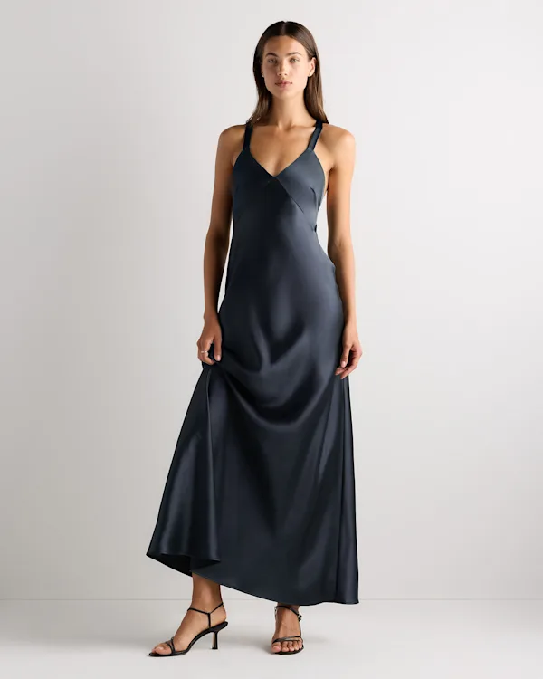 Bianca Stretch Satin Dress