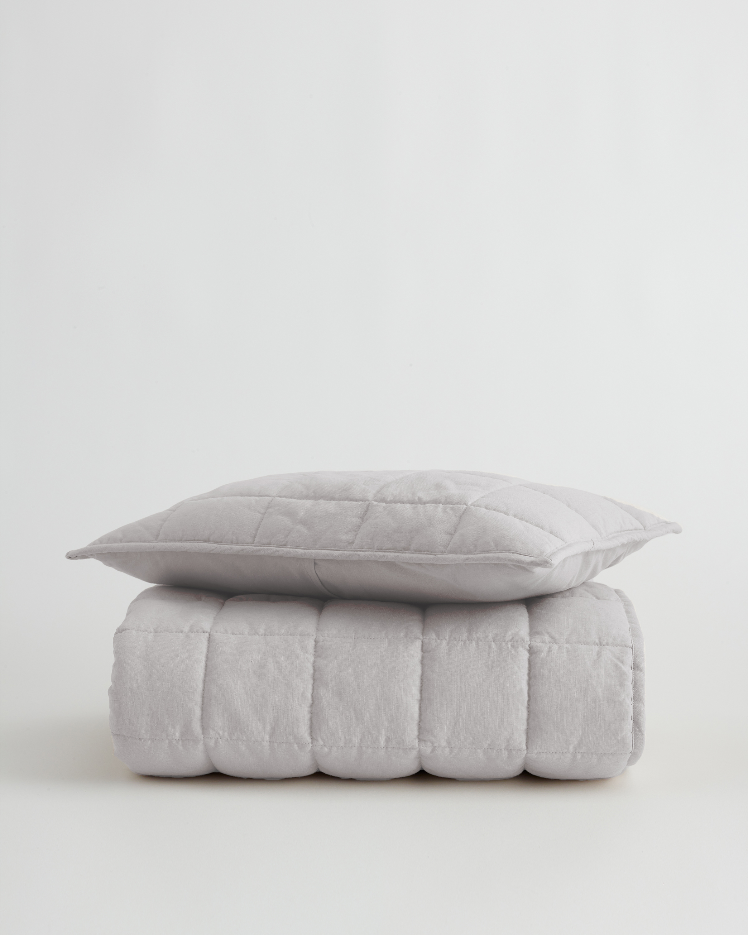 European Linen Toddler Quilt & Sham Set - thumbnail 7