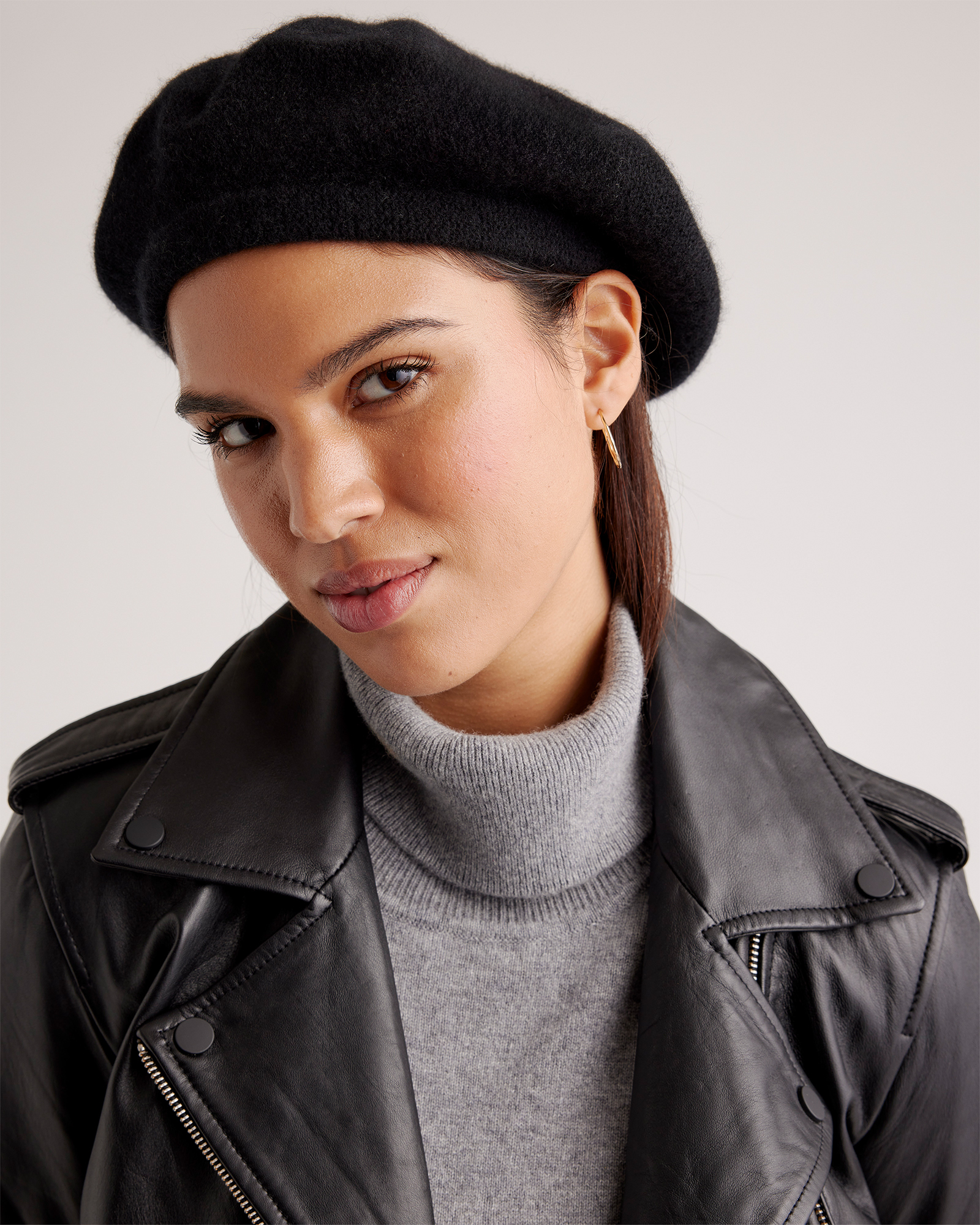 Cashmere beret hot sale womens