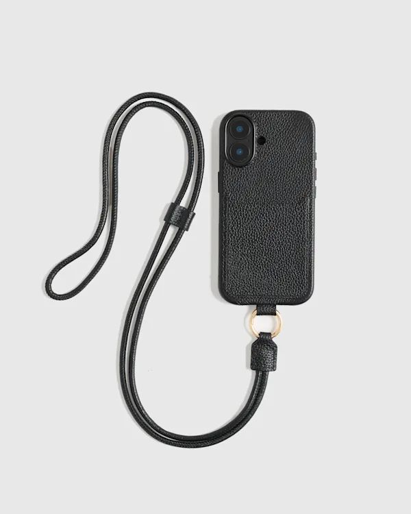 Italian Leather Phone Crossbody Case
