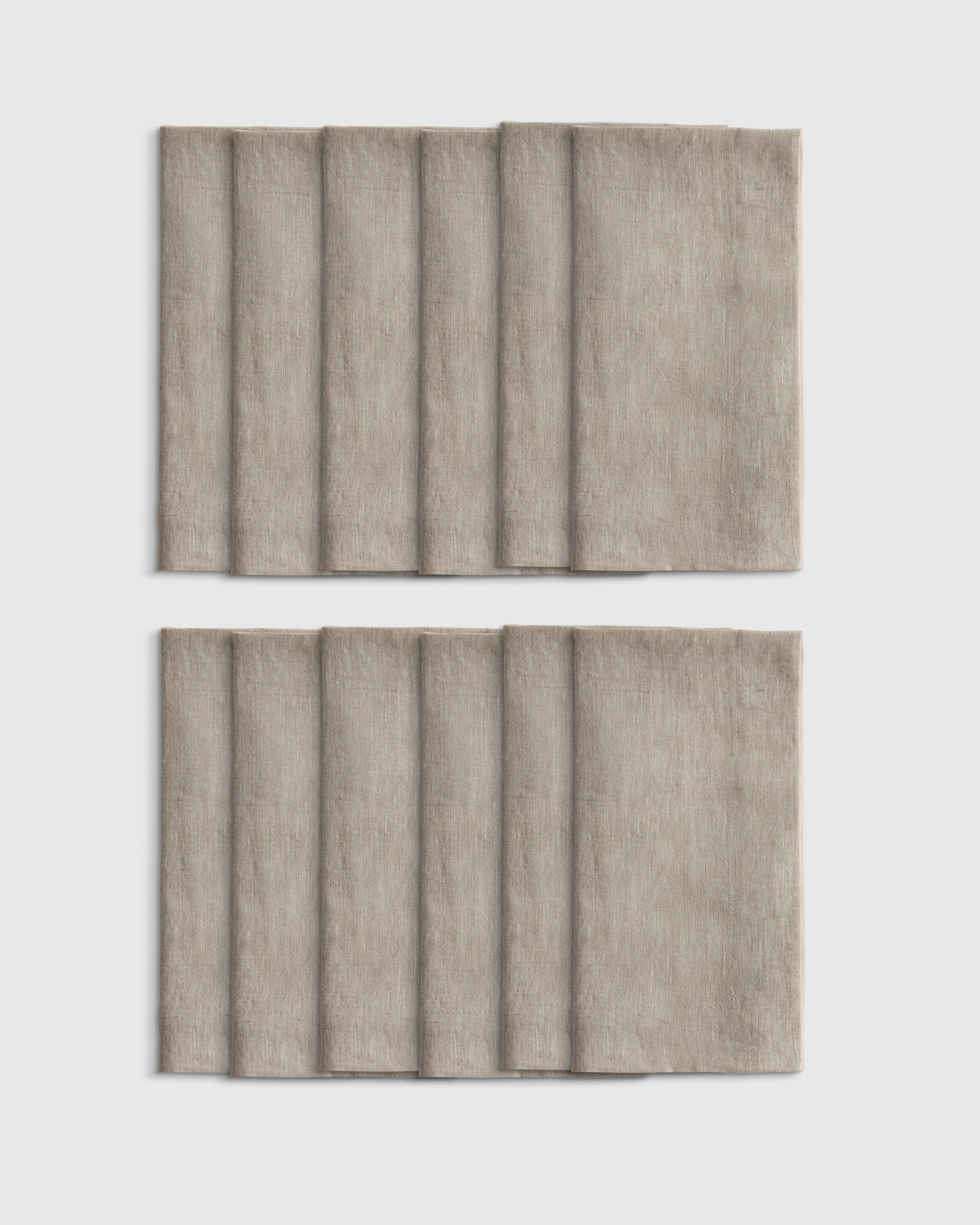 European Linen Everyday Napkins (Set of 12) in Sand