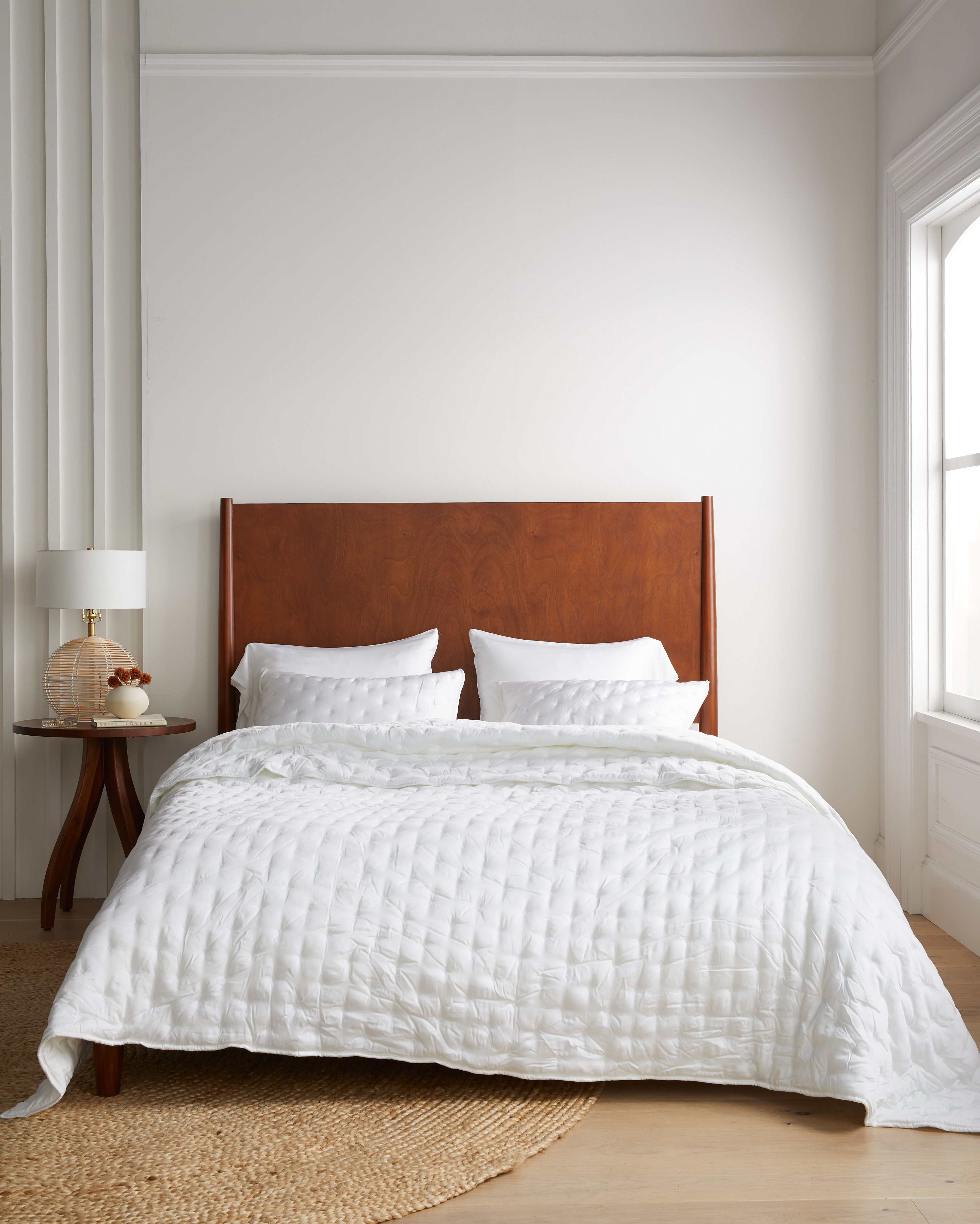 Shop Quince Organic Bamboo Lyocell Quilt In White