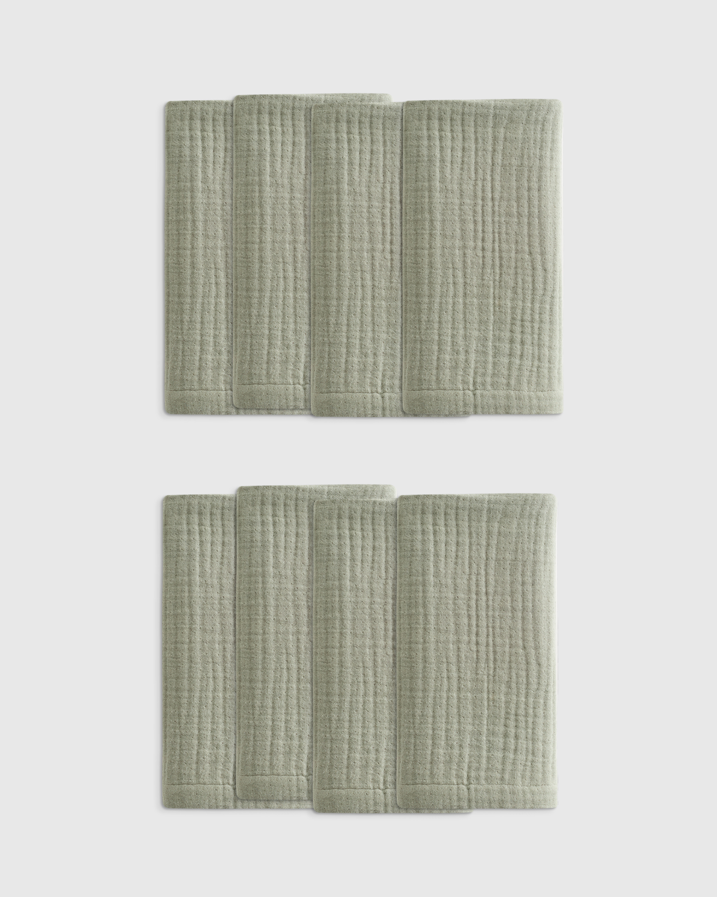 Organic Airy Gauze Napkins (Set of 8)