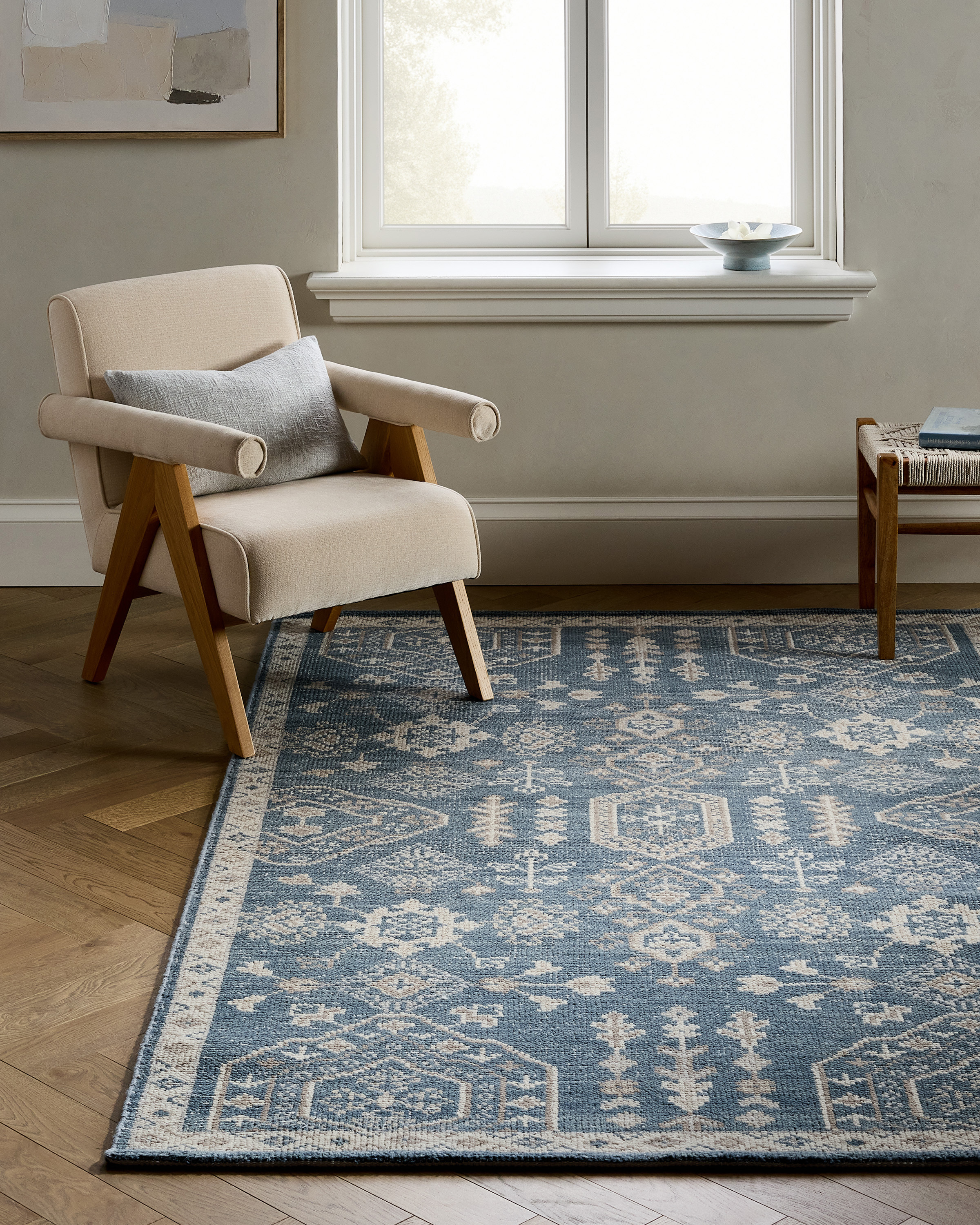 Fara Hand-Knotted Wool Rug - thumbnail 2