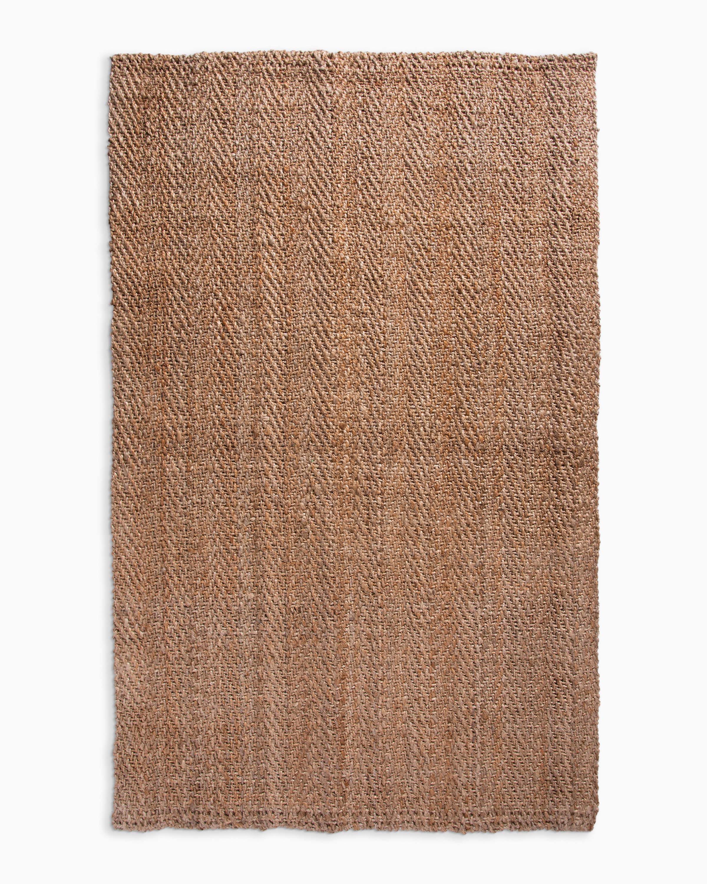 QUINCE CAMILLE JUTE HERRINGBONE RUG