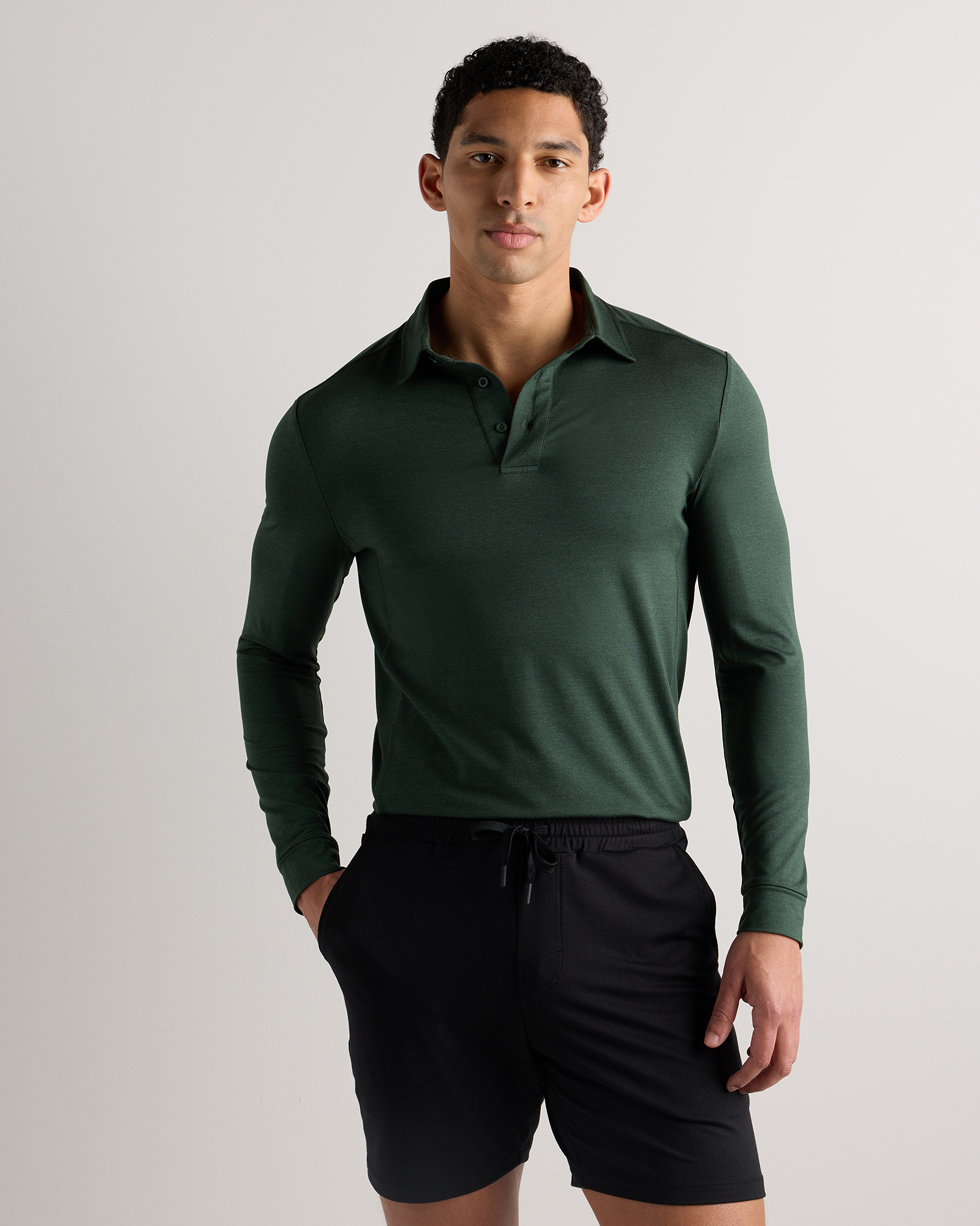 Flowknit Breeze Performance Long Sleeve Polo