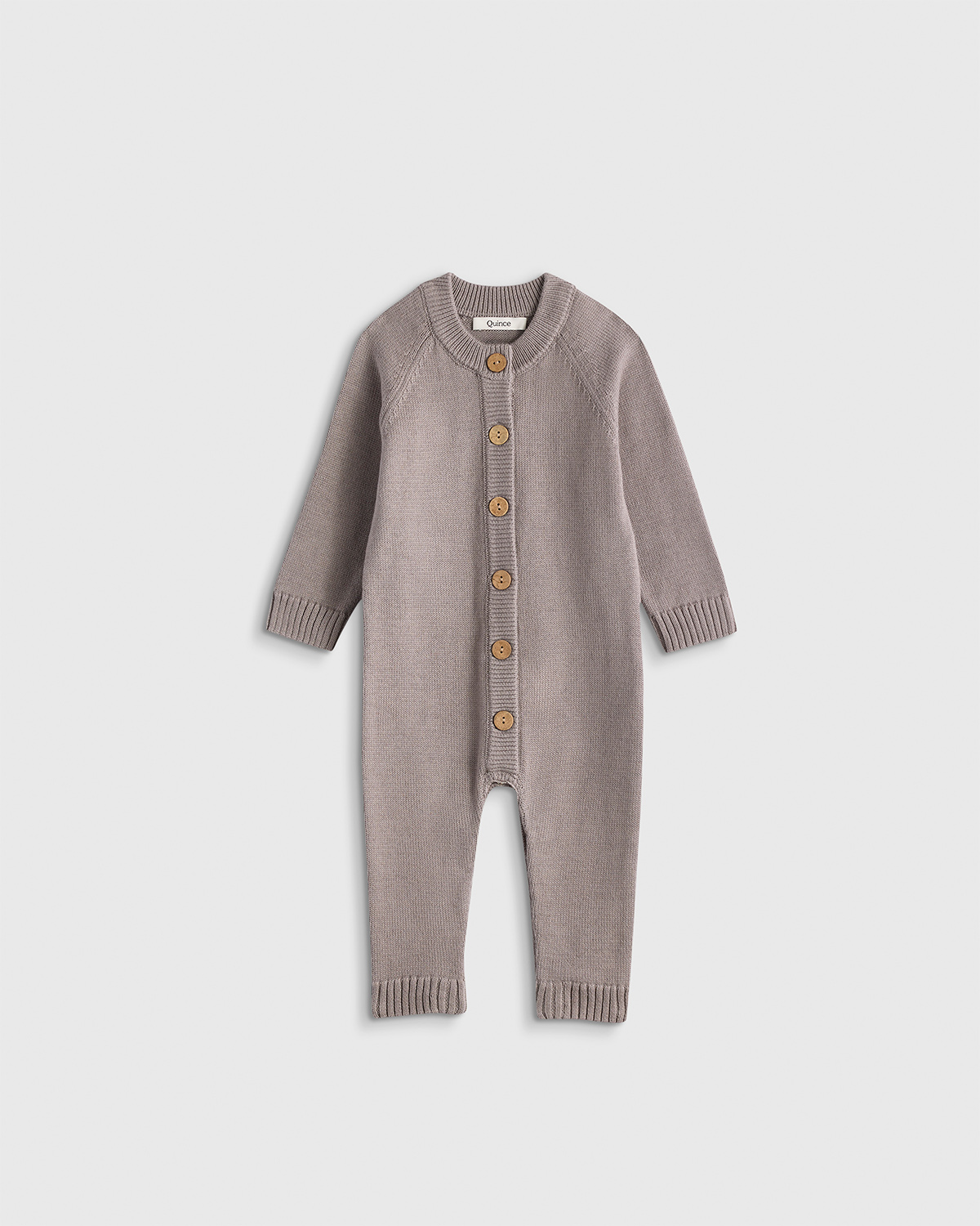 100% Organic Cotton Sweater Romper - Baby - thumbnail 3