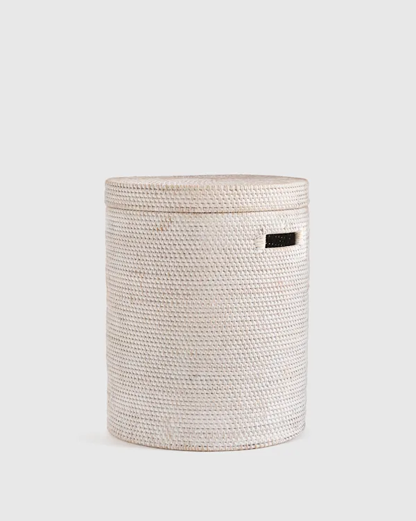Handwoven Rattan Hamper