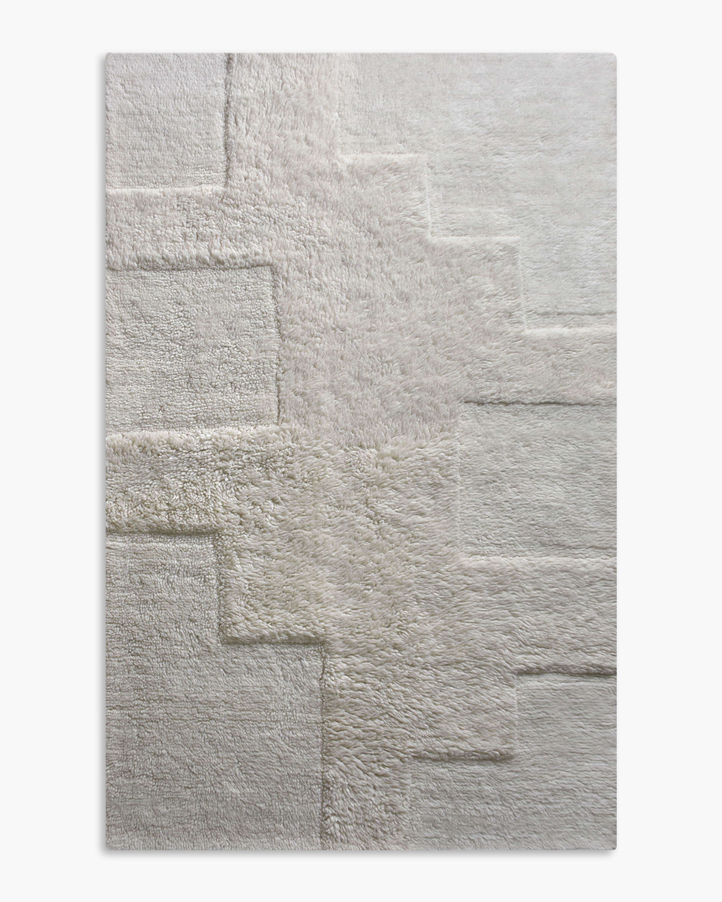 Quince Camden Tufted Wool Rug In Ivory