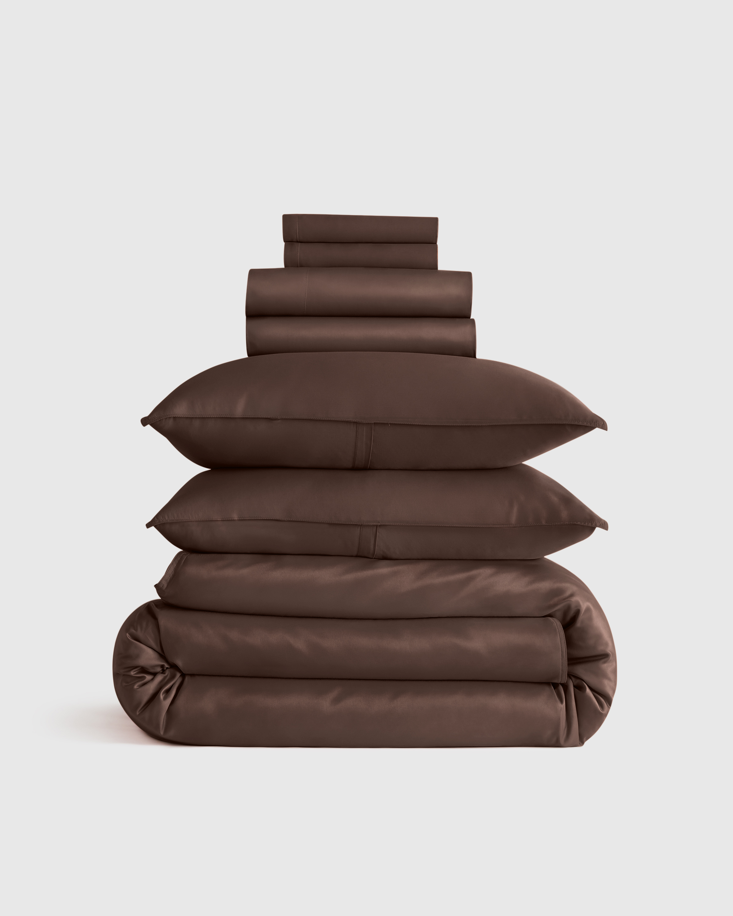 Bamboo Deluxe Bedding Bundle in Tailored Stripe Nightfall