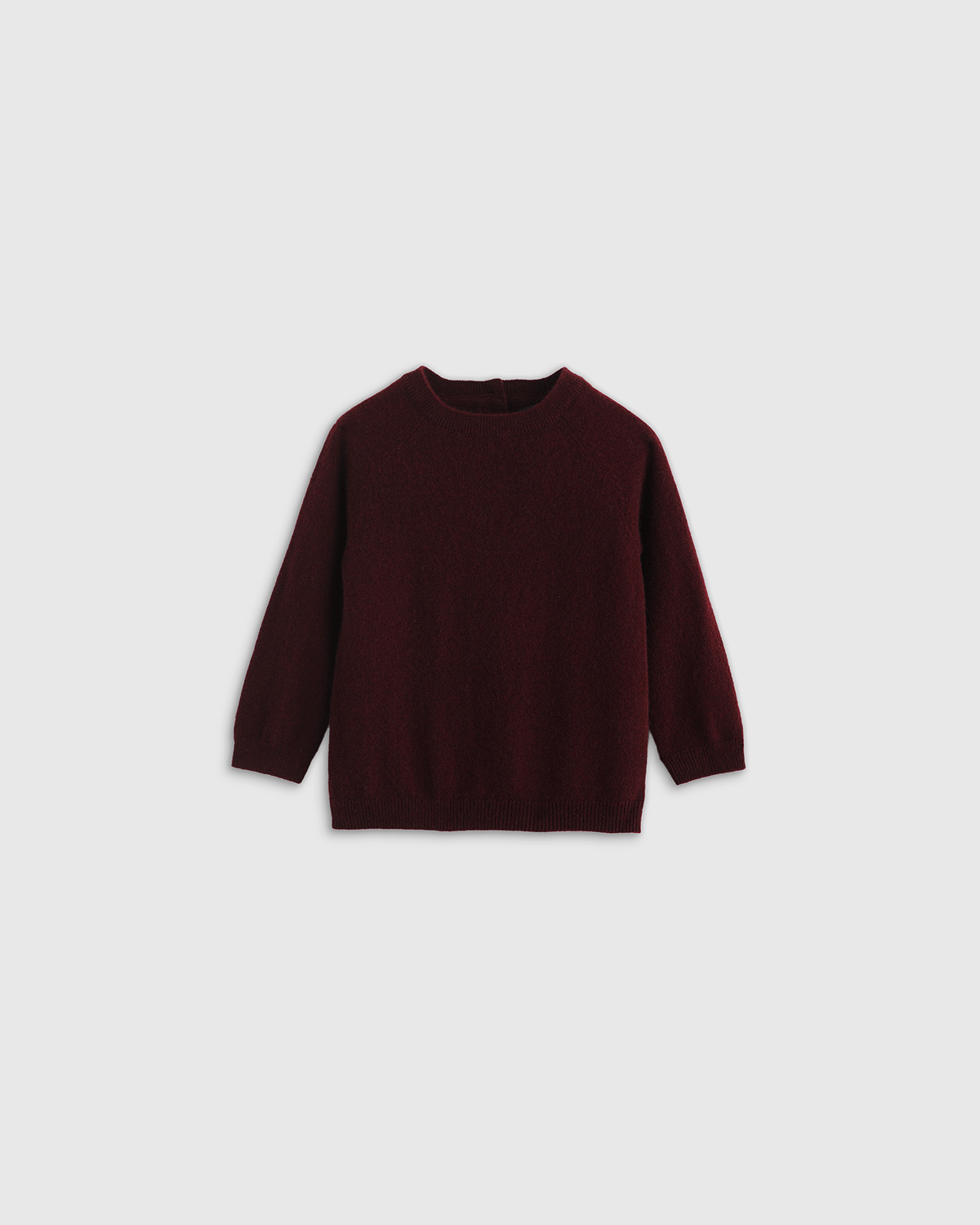 Mongolian Cashmere Crewneck Sweater - Baby - thumbnail 4
