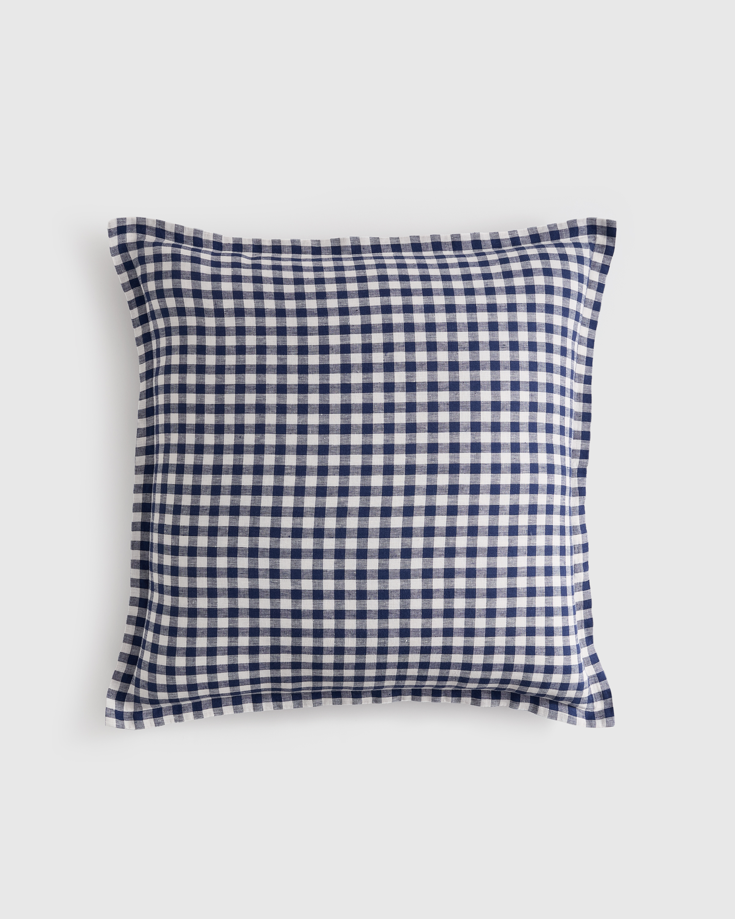 European Linen Gingham Euro Sham - thumbnail 7