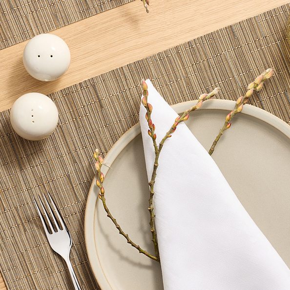 Chilewich Easy-Care Bamboo Rectangular Placemats, Set of 4 in