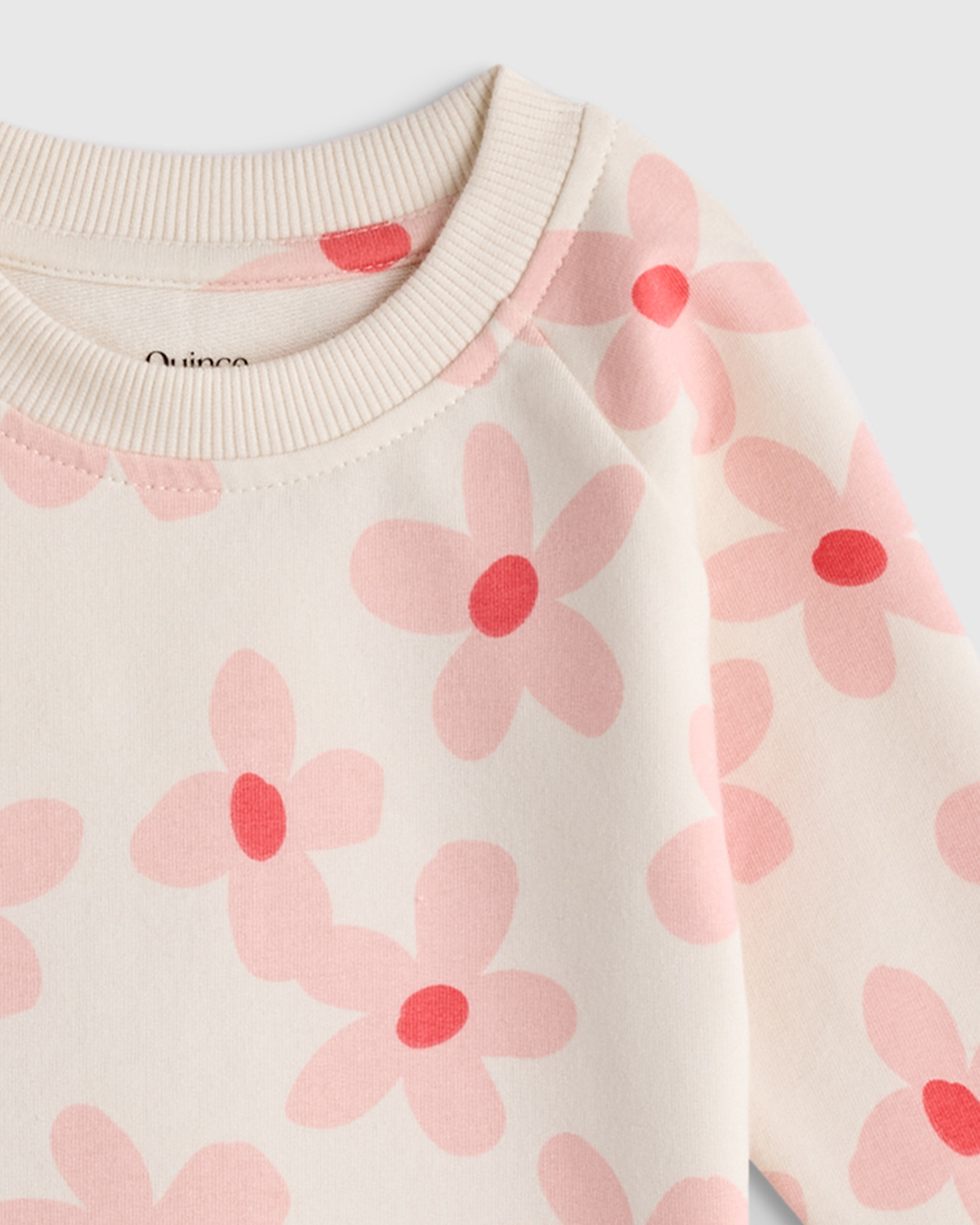 Organic Cotton French Terry Crew Neck Sweatshirt - Baby - thumbnail 2