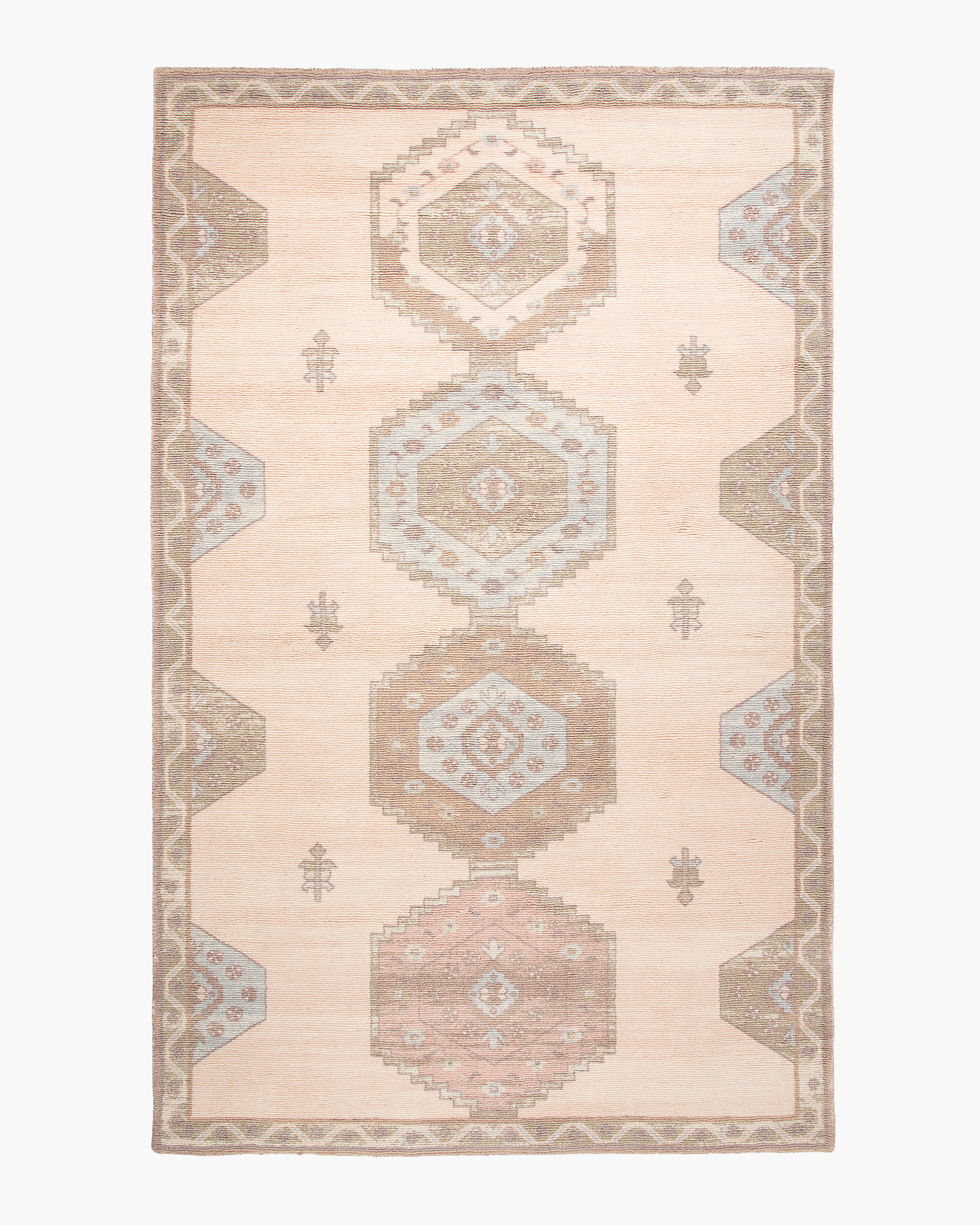 Quince Ellery Tufted Wool Rug In Pink