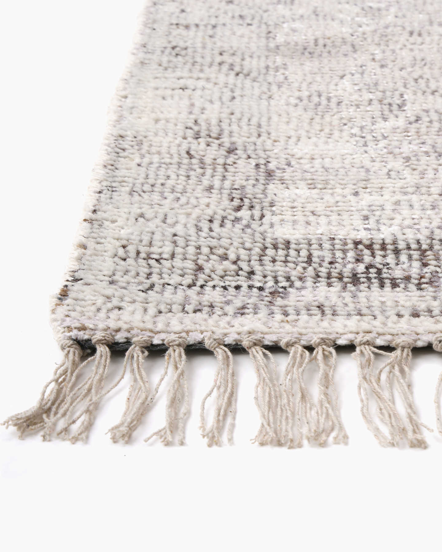 Zara Wool Flatweave Rug - Mauve - 3 - Thumbnail