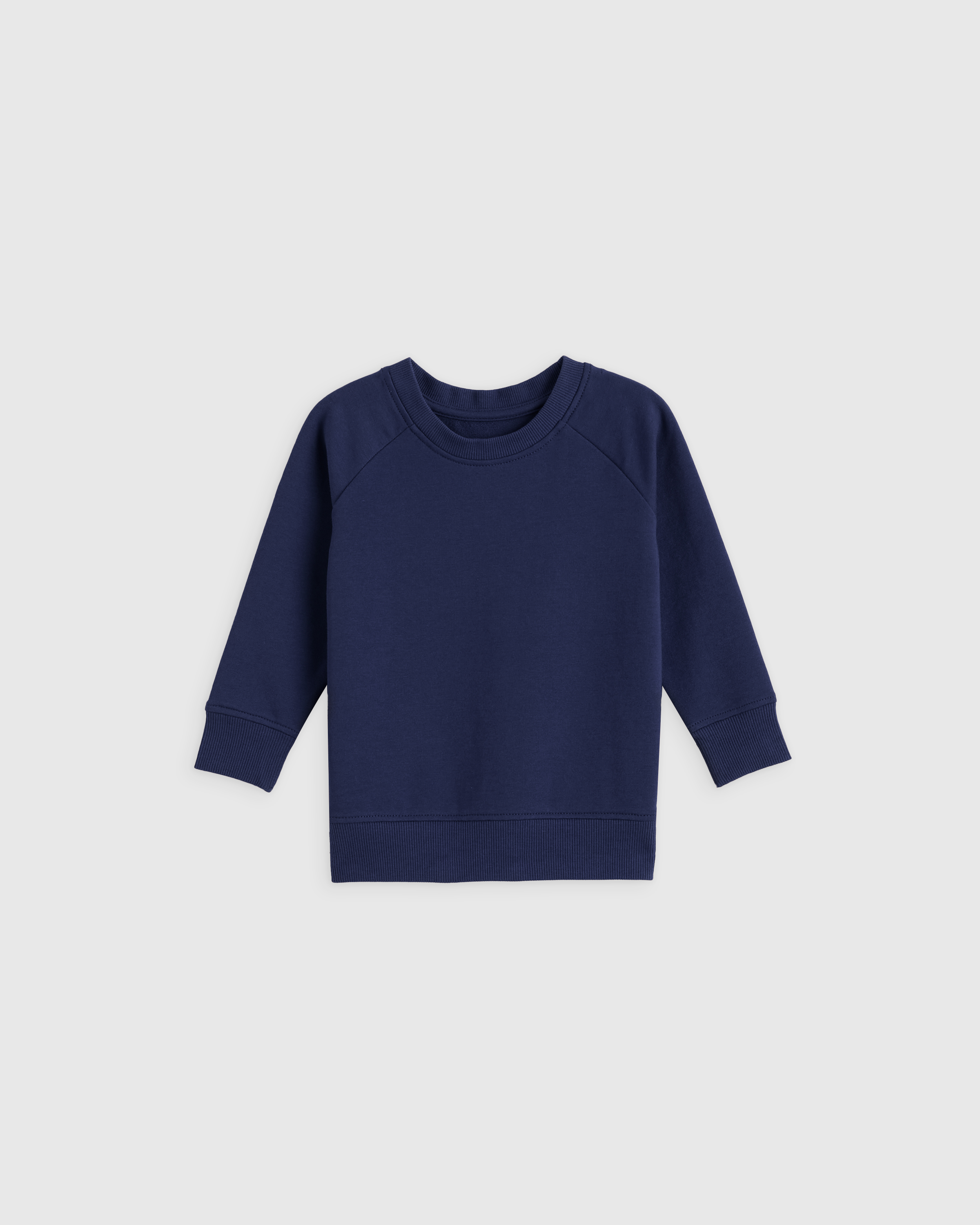 Organic Cotton French Terry Crew Neck Sweatshirt 2-Pack - thumbnail 3