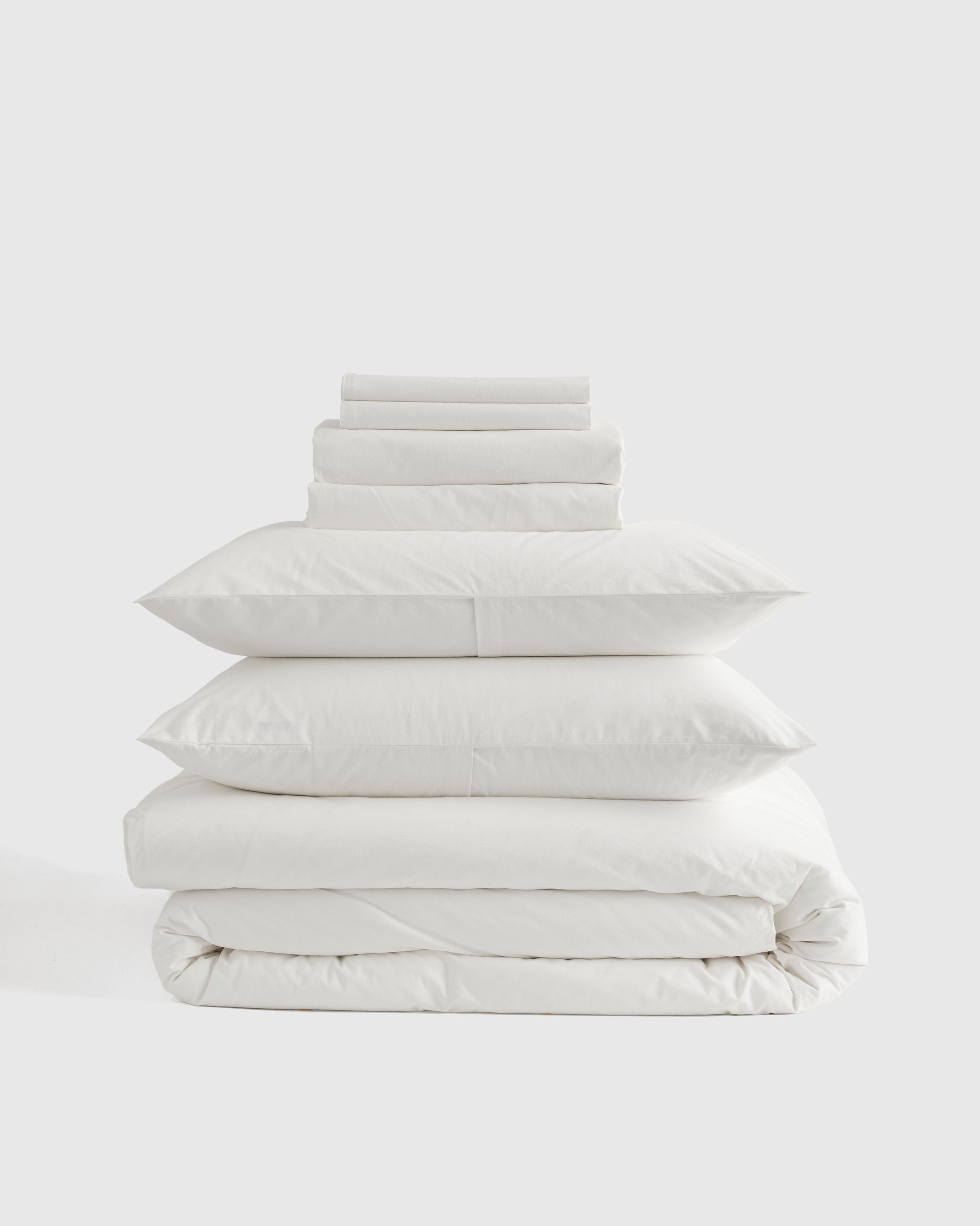 Organic Brushed Cotton Deluxe Bedding Bundle