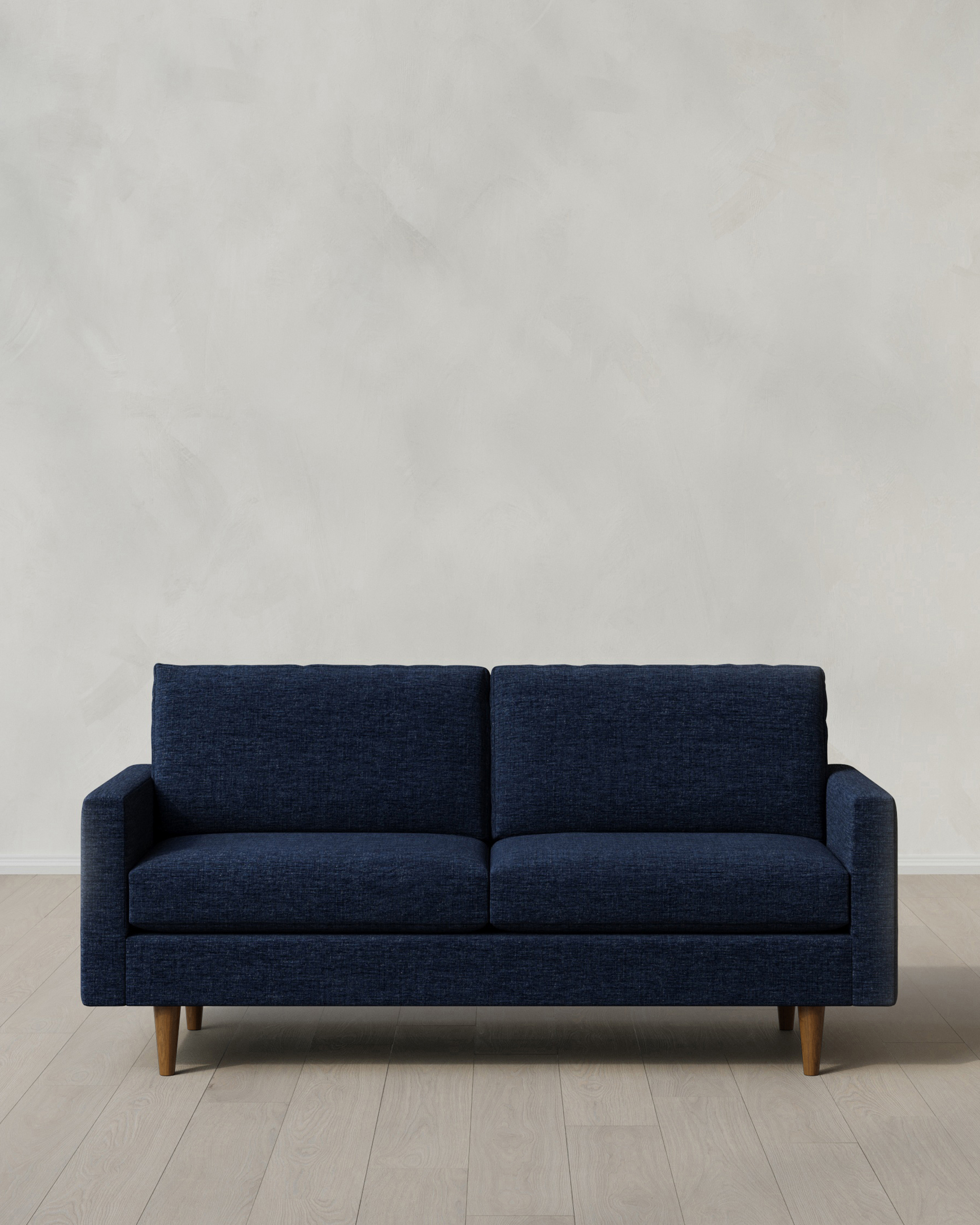 Atlas Midcentury Sofa in Performance Chenille Linen Blend